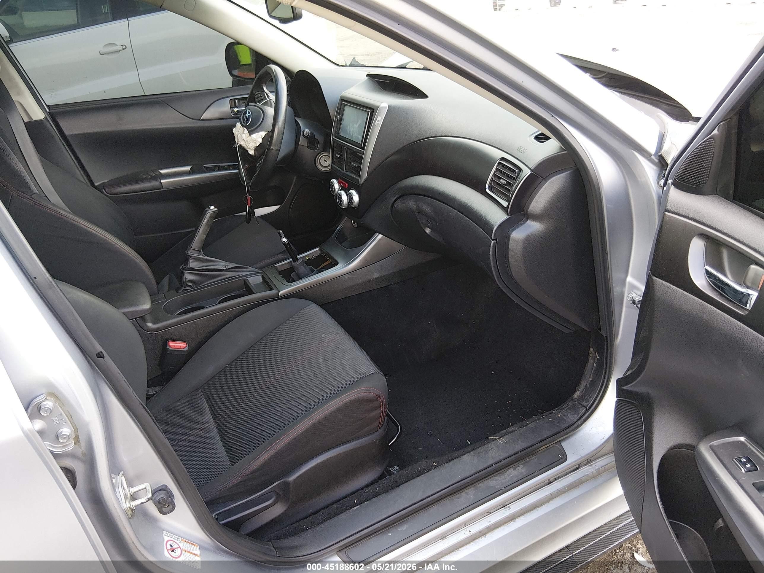 2013 Subaru Impreza Wrx   Silver vin: JF1GR7E61DG217604
