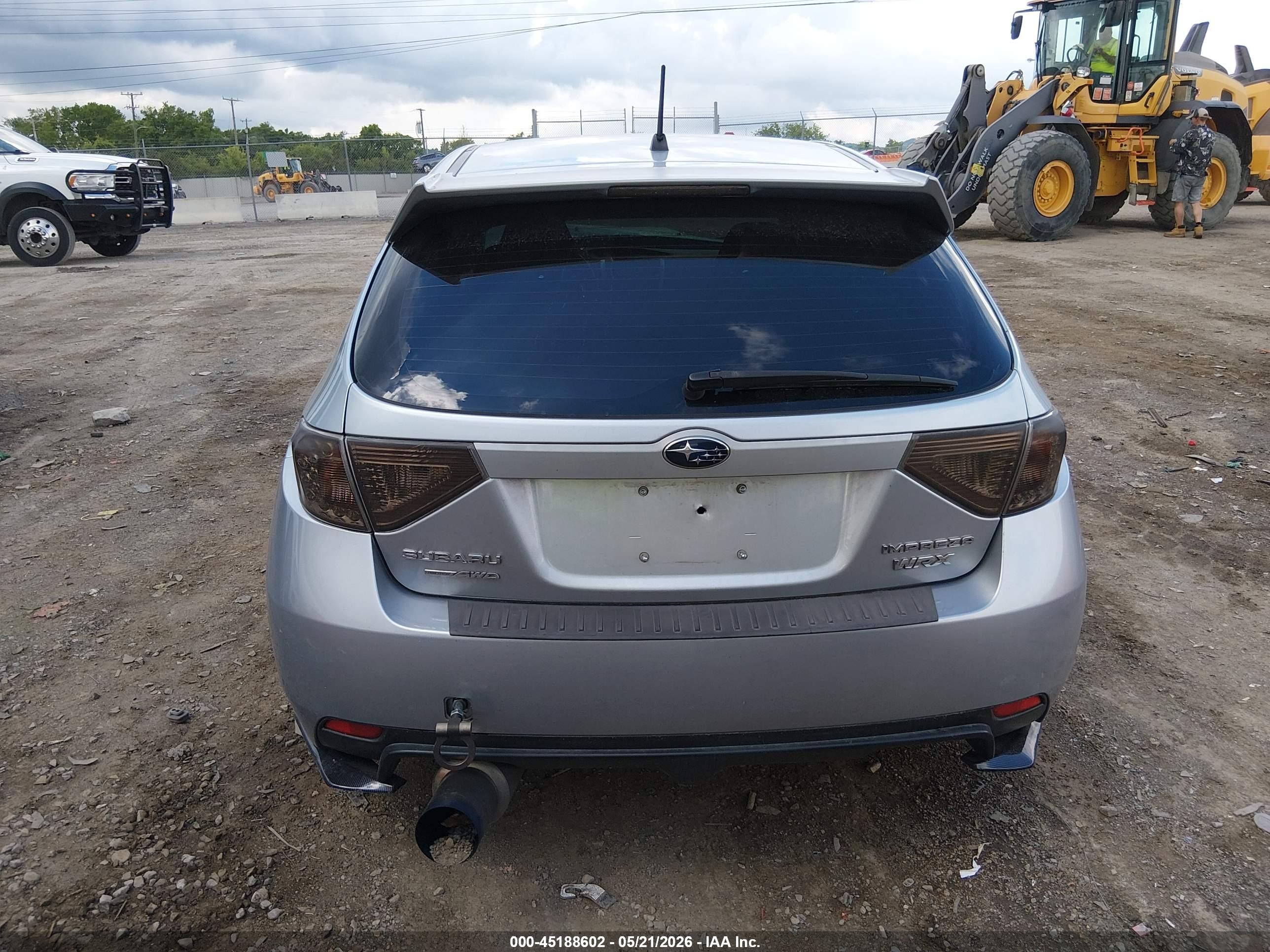 2013 Subaru Impreza Wrx   Silver vin: JF1GR7E61DG217604