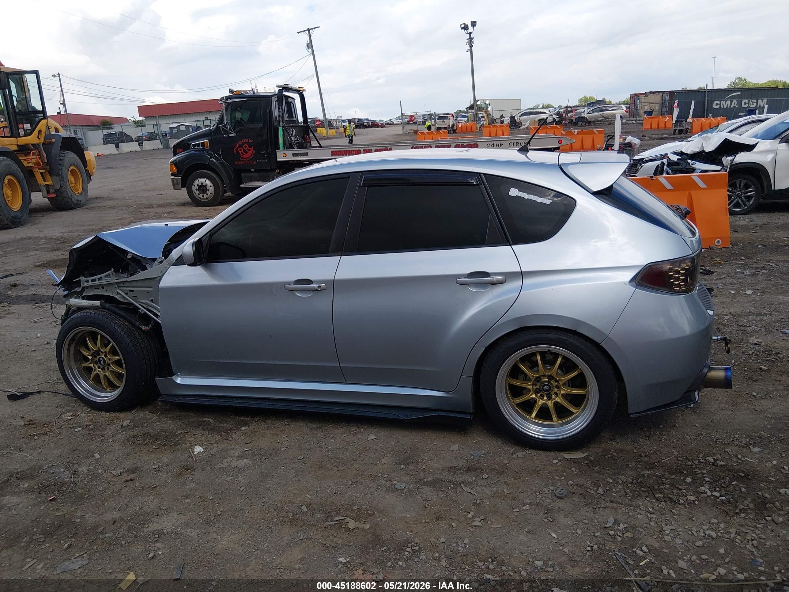 2013 Subaru Impreza Wrx   Silver vin: JF1GR7E61DG217604