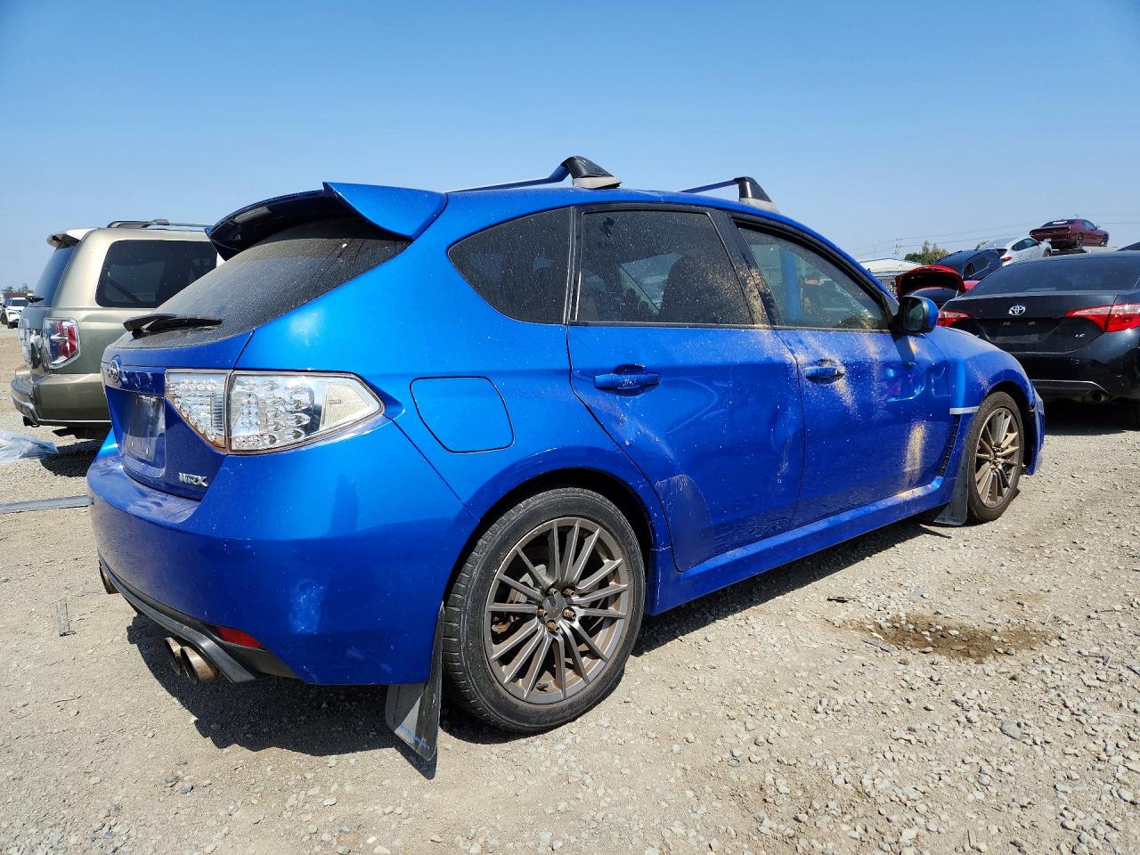 2014 Subaru Impreza Wrx Blue vin: JF1GR7E61EG207124