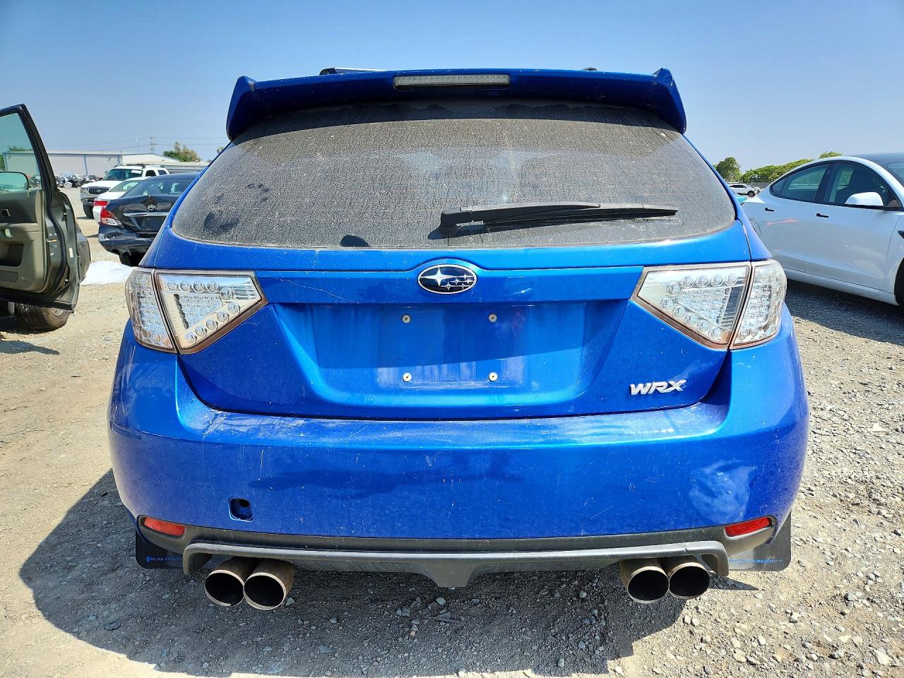 2014 Subaru Impreza Wrx Blue vin: JF1GR7E61EG207124