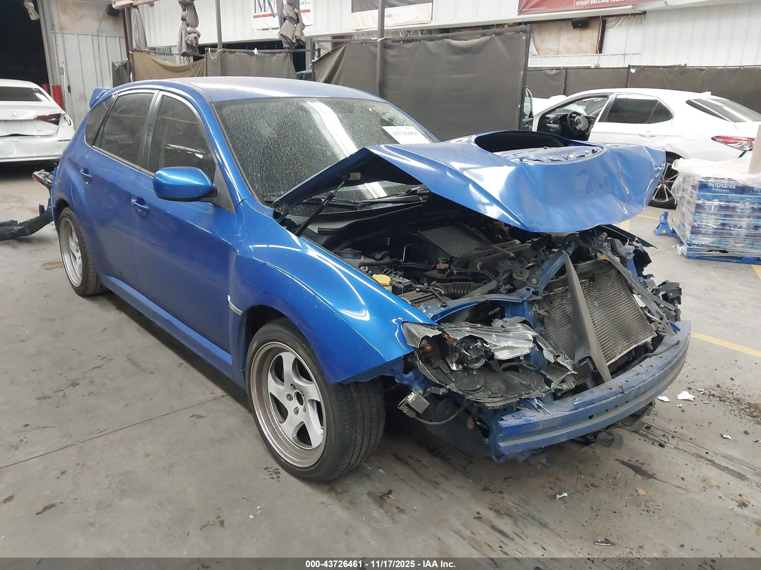 2014 Subaru Impreza Wrx   Blue vin: JF1GR7E61EG259465