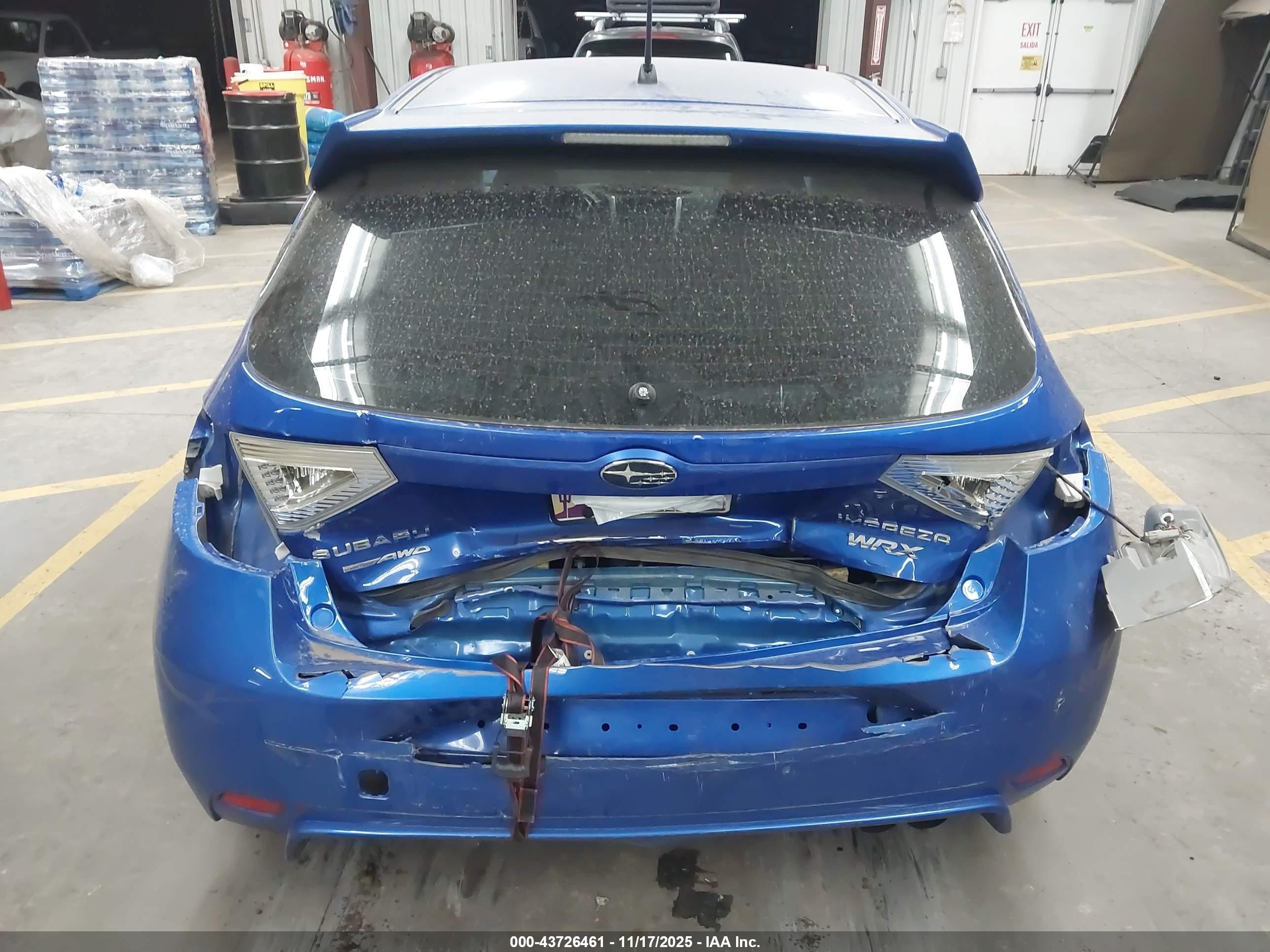 2014 Subaru Impreza Wrx   Синий vin: JF1GR7E61EG259465