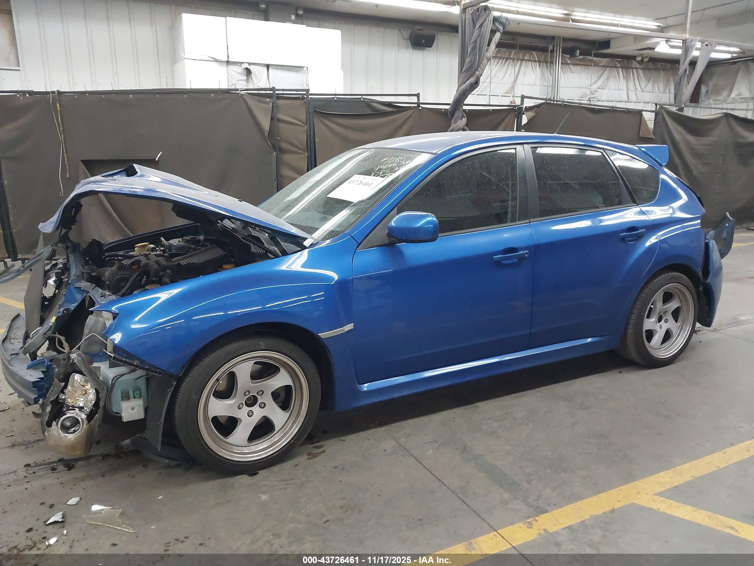 2014 Subaru Impreza Wrx   Синий vin: JF1GR7E61EG259465