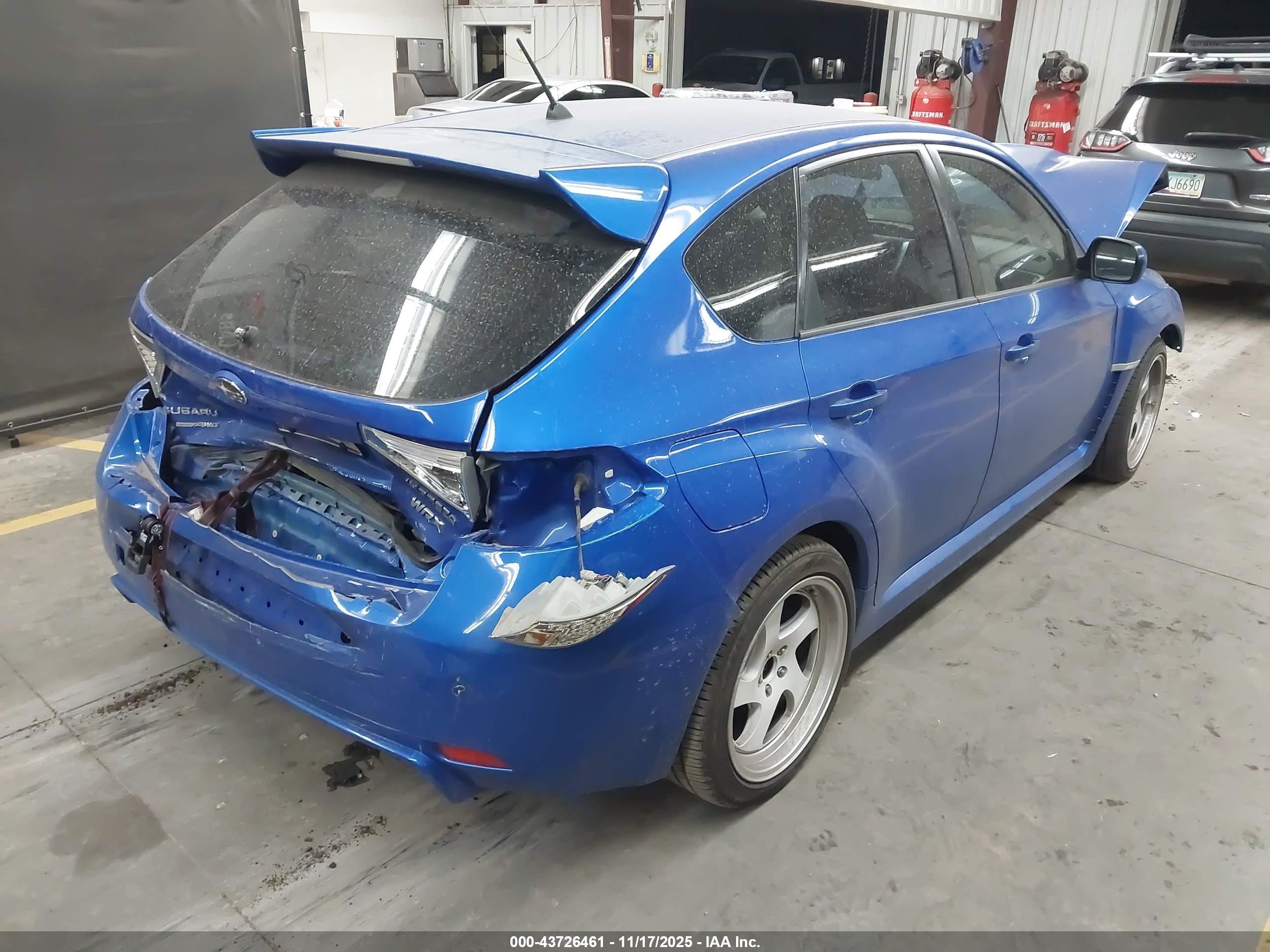 2014 Subaru Impreza Wrx   Синий vin: JF1GR7E61EG259465