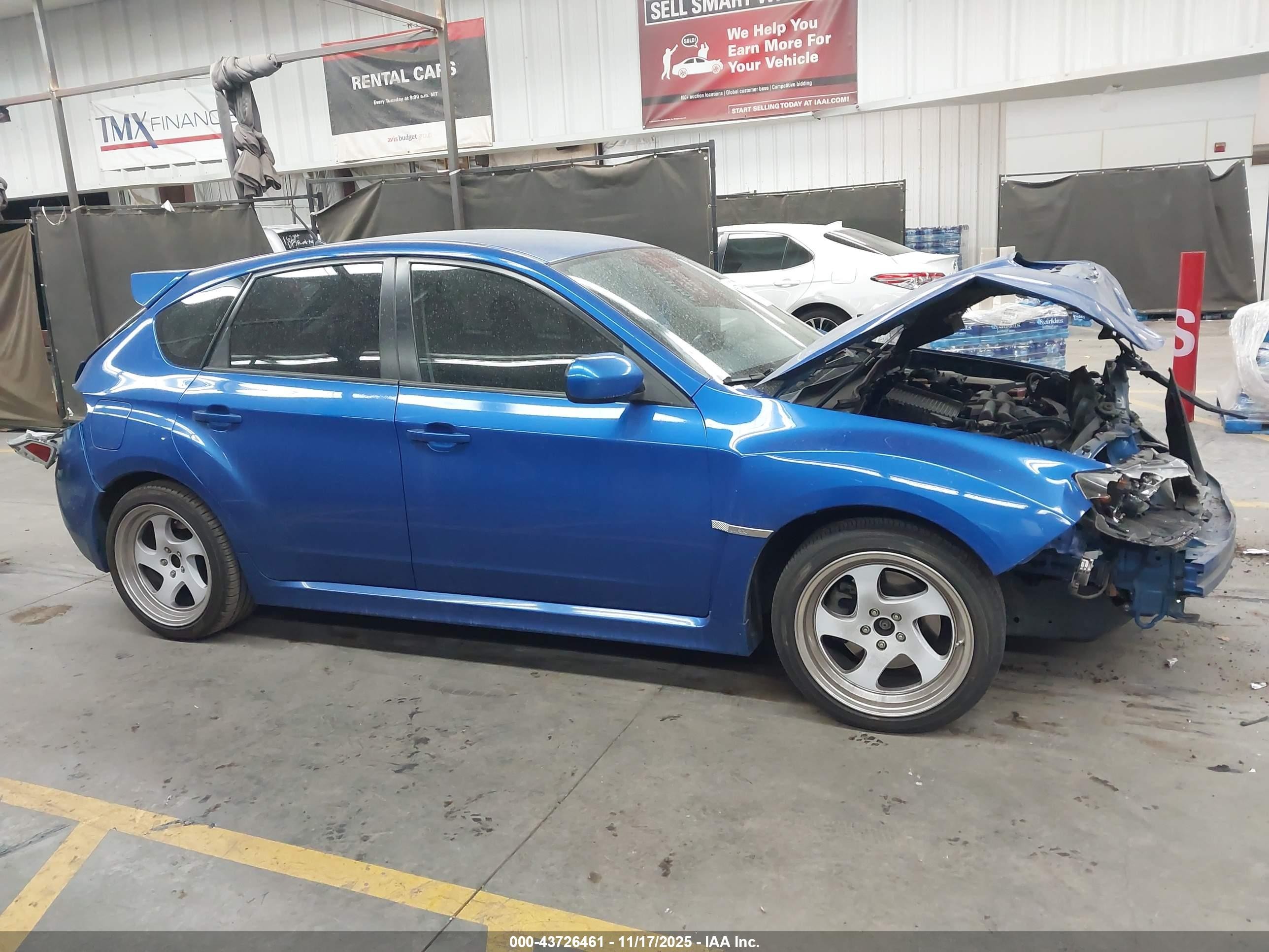 2014 Subaru Impreza Wrx   Синий vin: JF1GR7E61EG259465