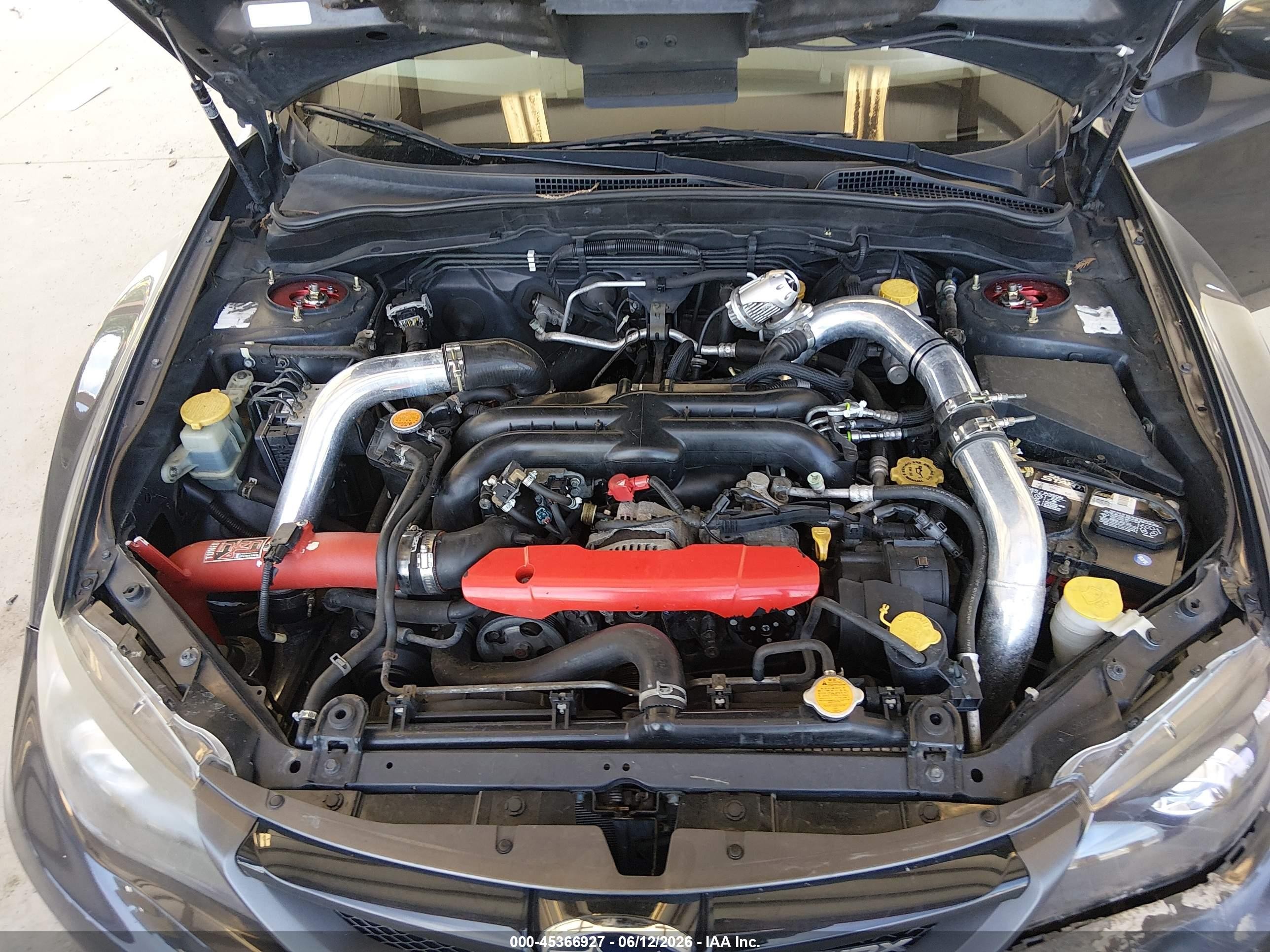 2011 Subaru Impreza Wrx Gray vin: JF1GR7E62BG828643