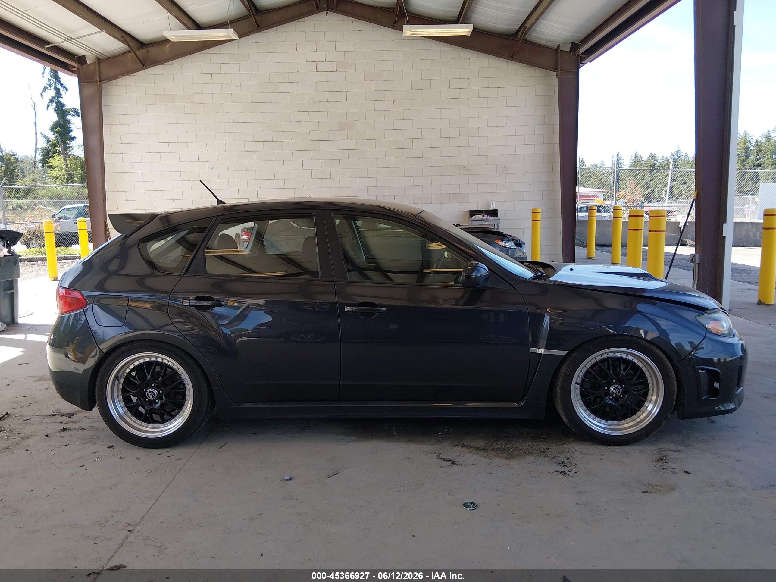2011 Subaru Impreza Wrx Gray vin: JF1GR7E62BG828643