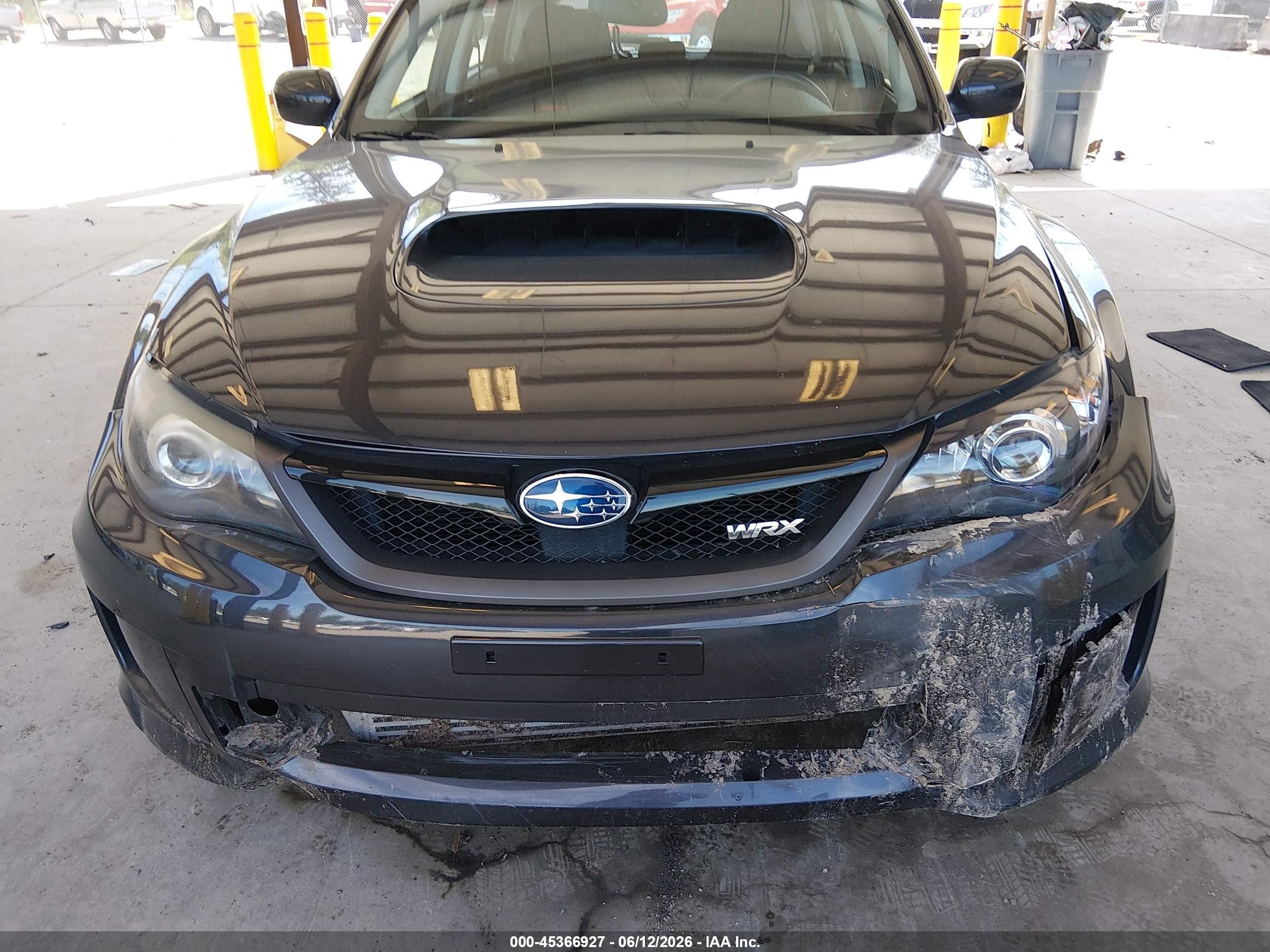 2011 Subaru Impreza Wrx Gray vin: JF1GR7E62BG828643
