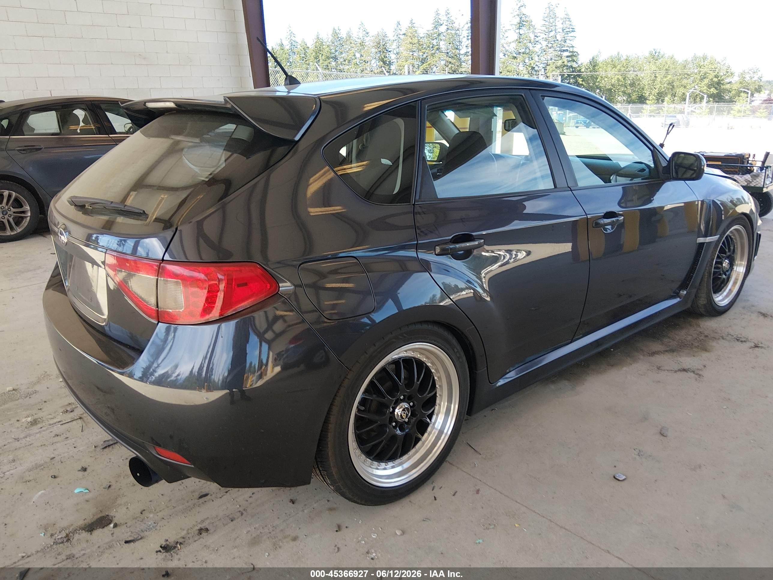 2011 Subaru Impreza Wrx Gray vin: JF1GR7E62BG828643
