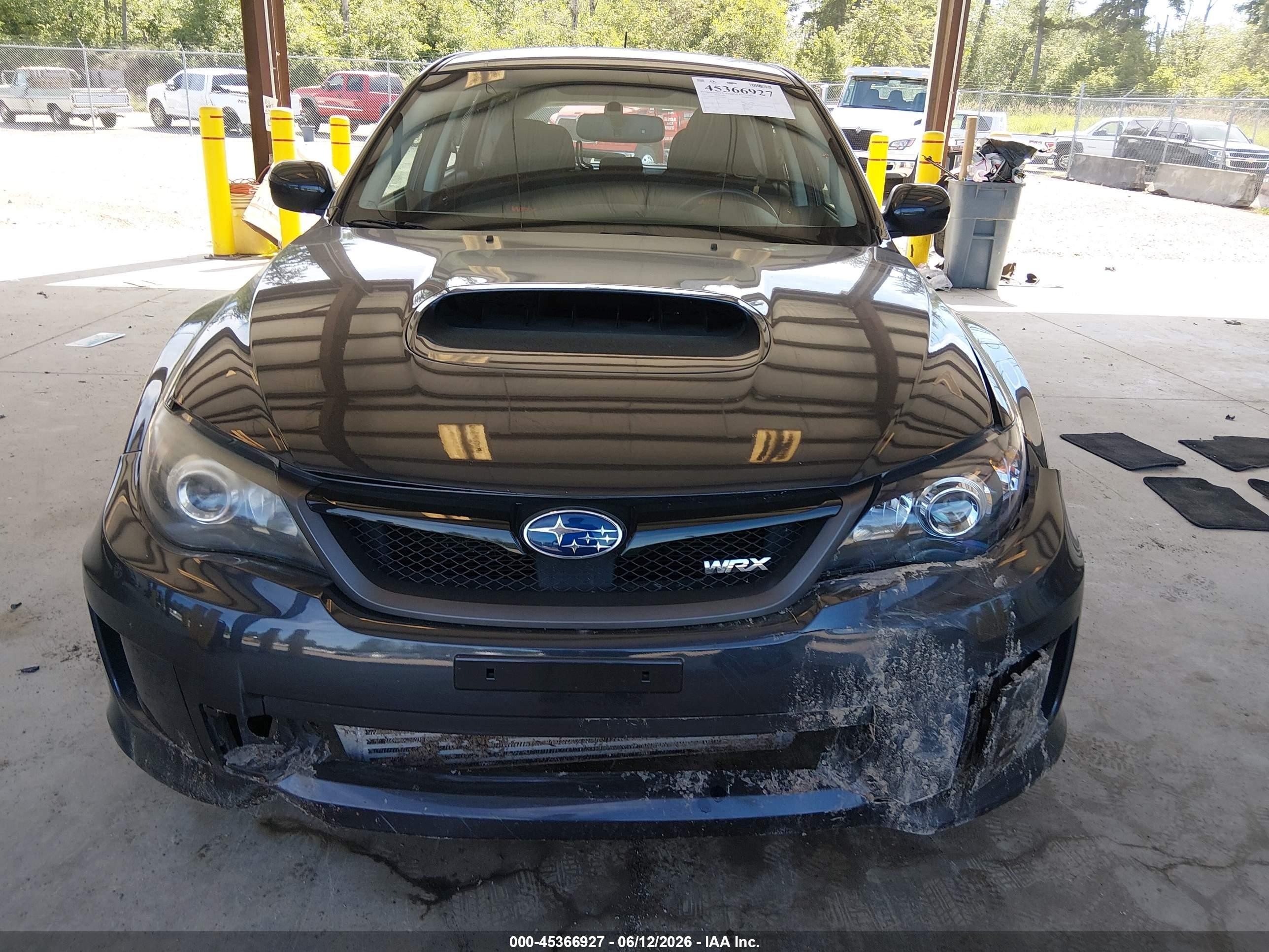 2011 Subaru Impreza Wrx Gray vin: JF1GR7E62BG828643