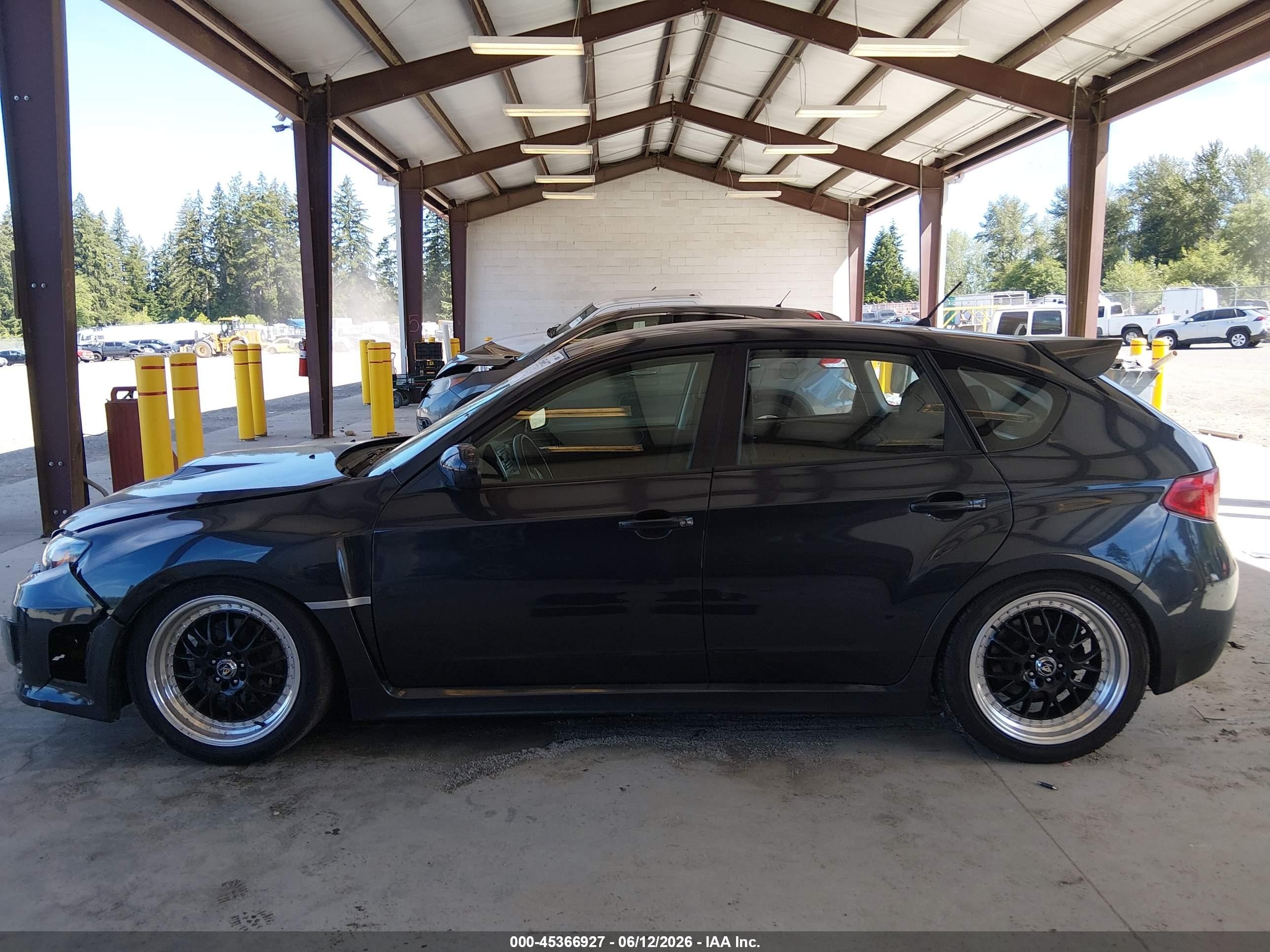 2011 Subaru Impreza Wrx Gray vin: JF1GR7E62BG828643