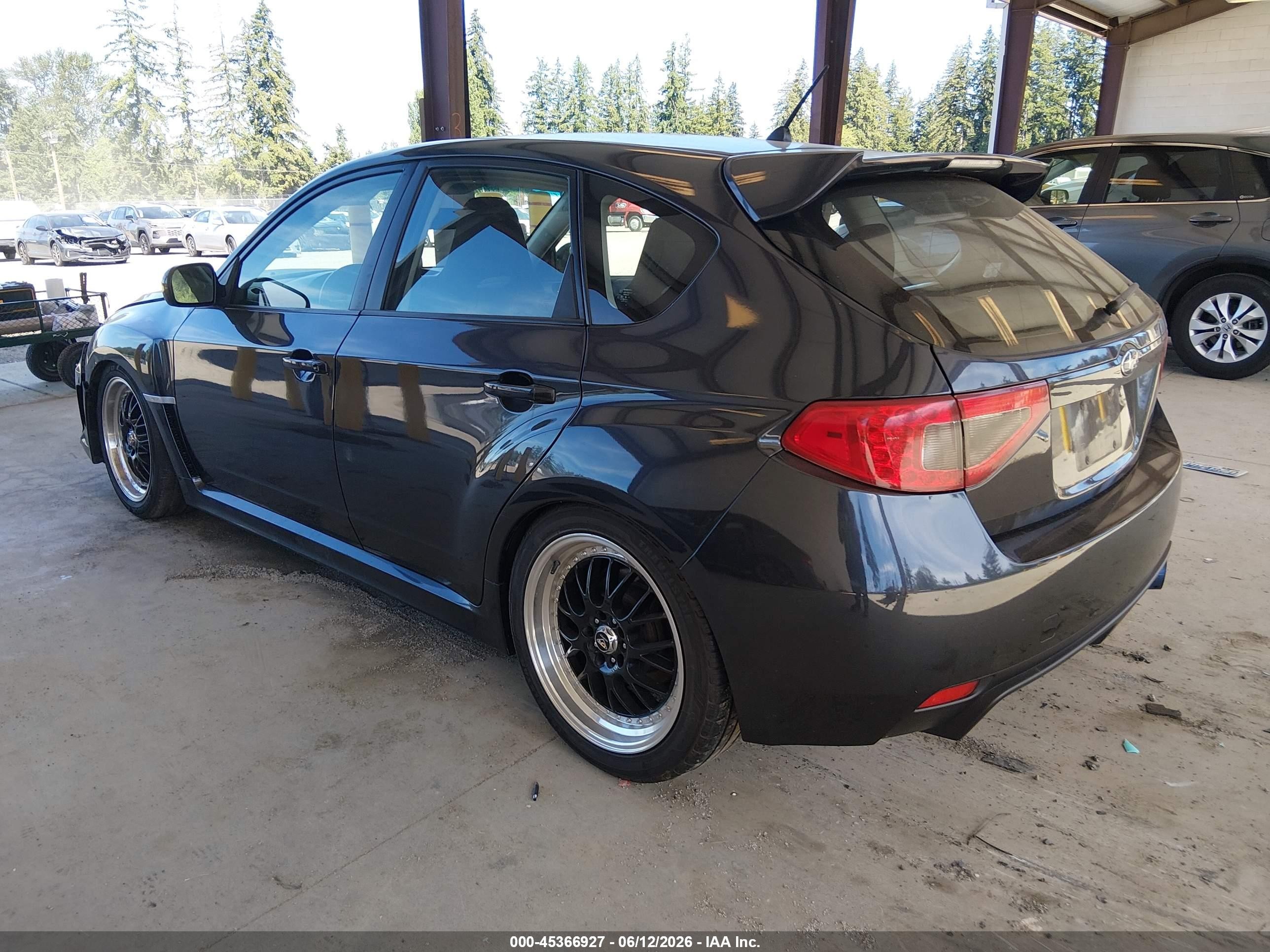 2011 Subaru Impreza Wrx Gray vin: JF1GR7E62BG828643