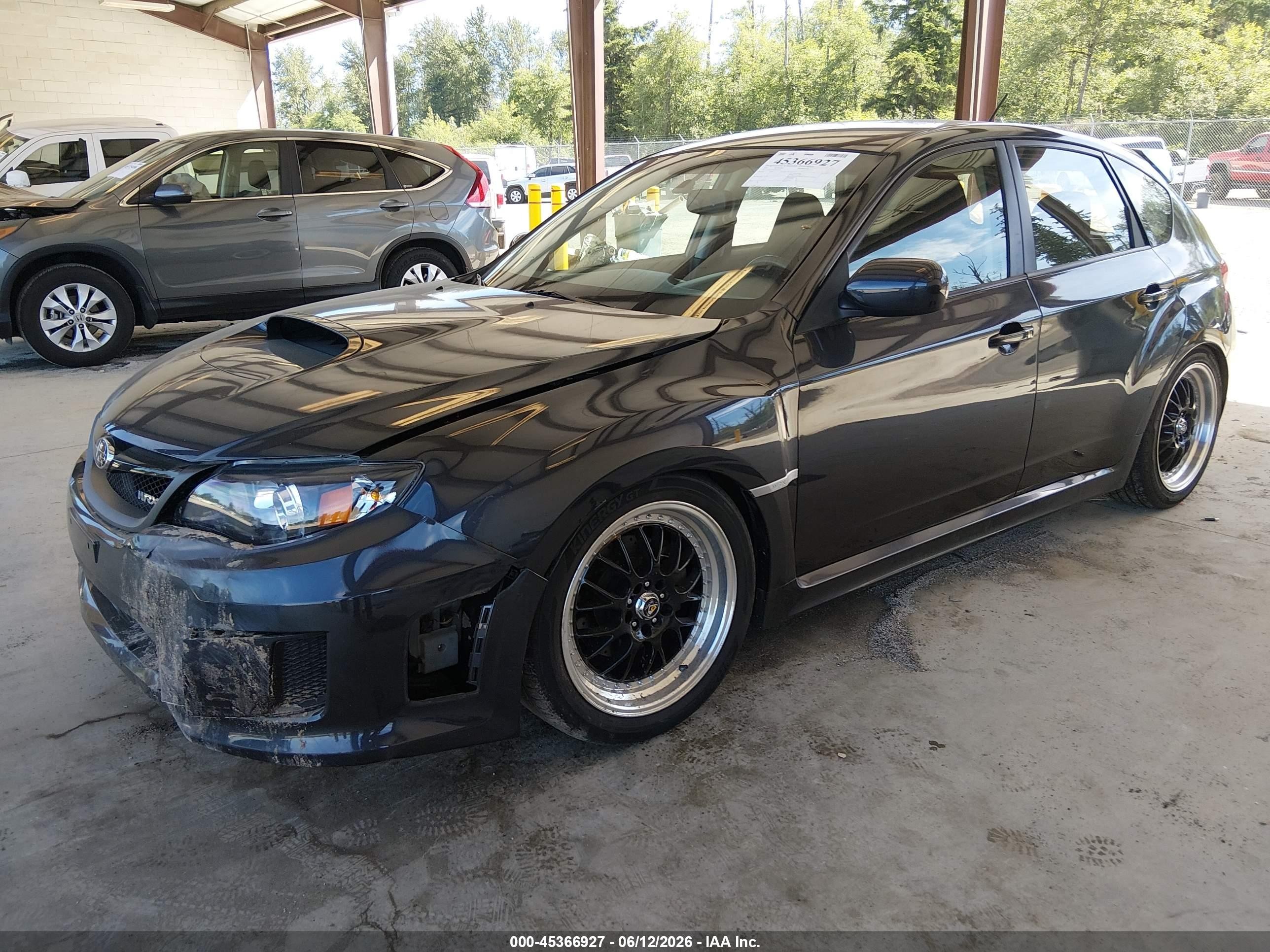 2011 Subaru Impreza Wrx Gray vin: JF1GR7E62BG828643