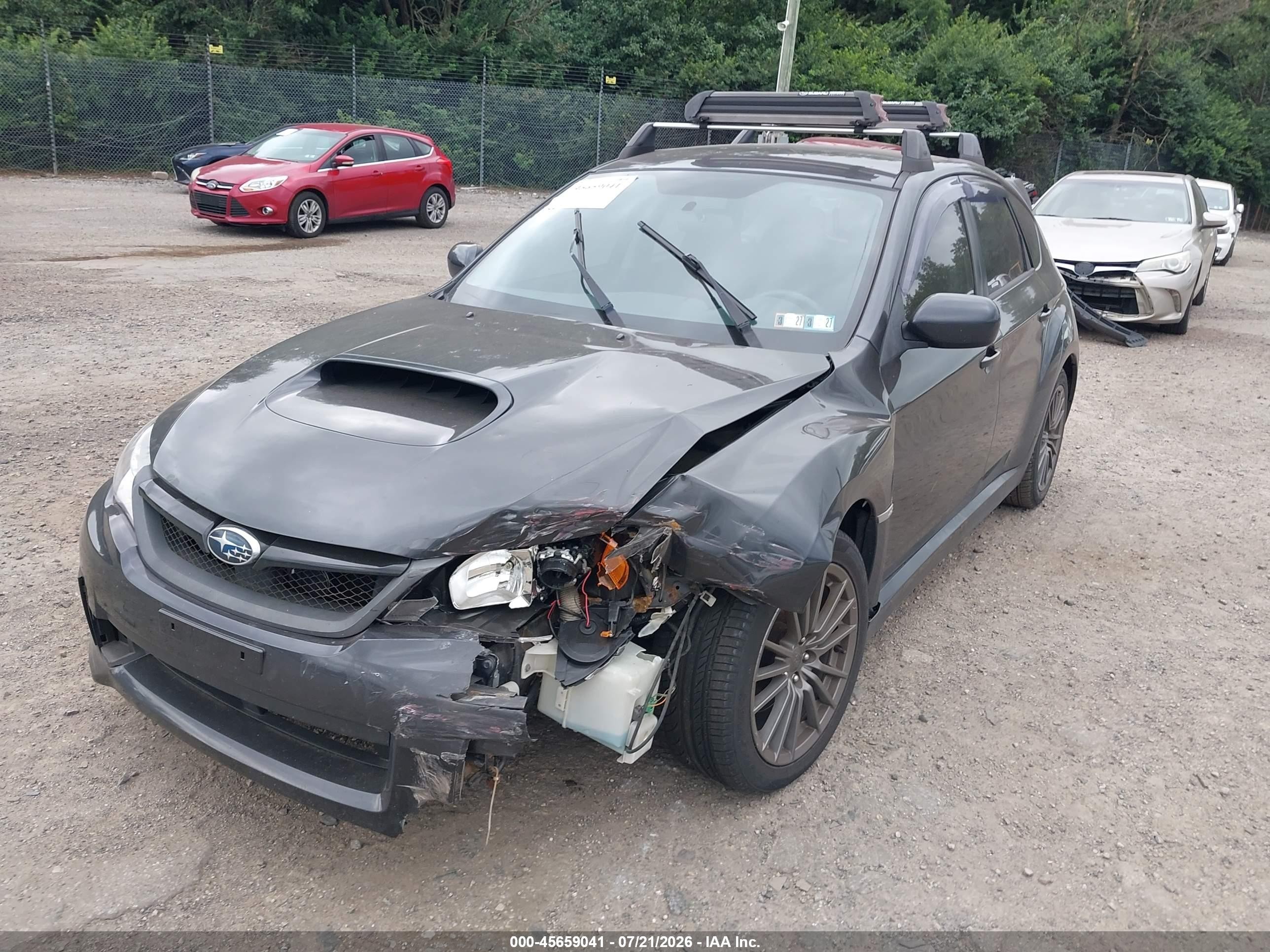 2013 Subaru Impreza Wrx   Серый vin: JF1GR7E62DG216591