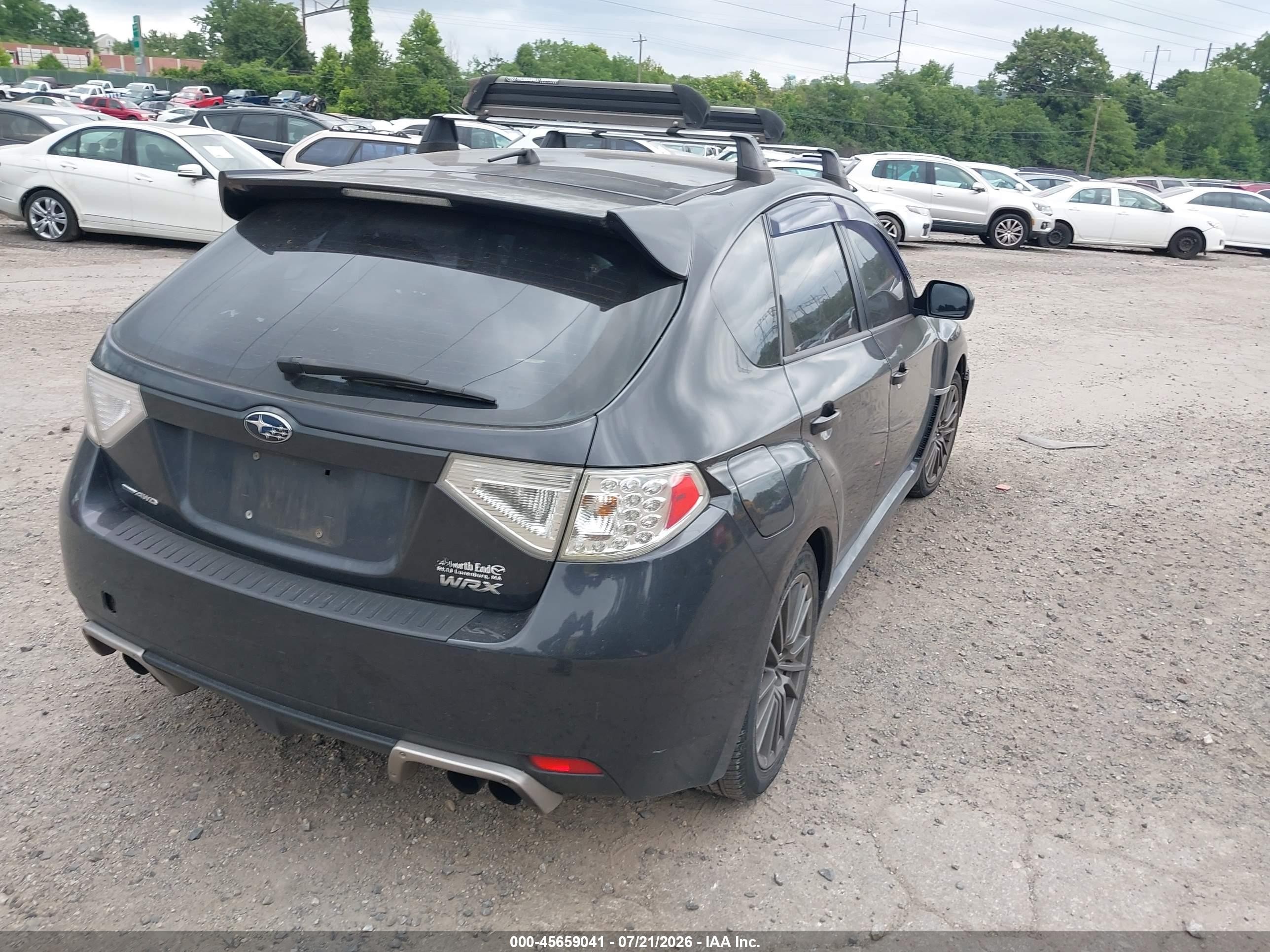 2013 Subaru Impreza Wrx   Серый vin: JF1GR7E62DG216591
