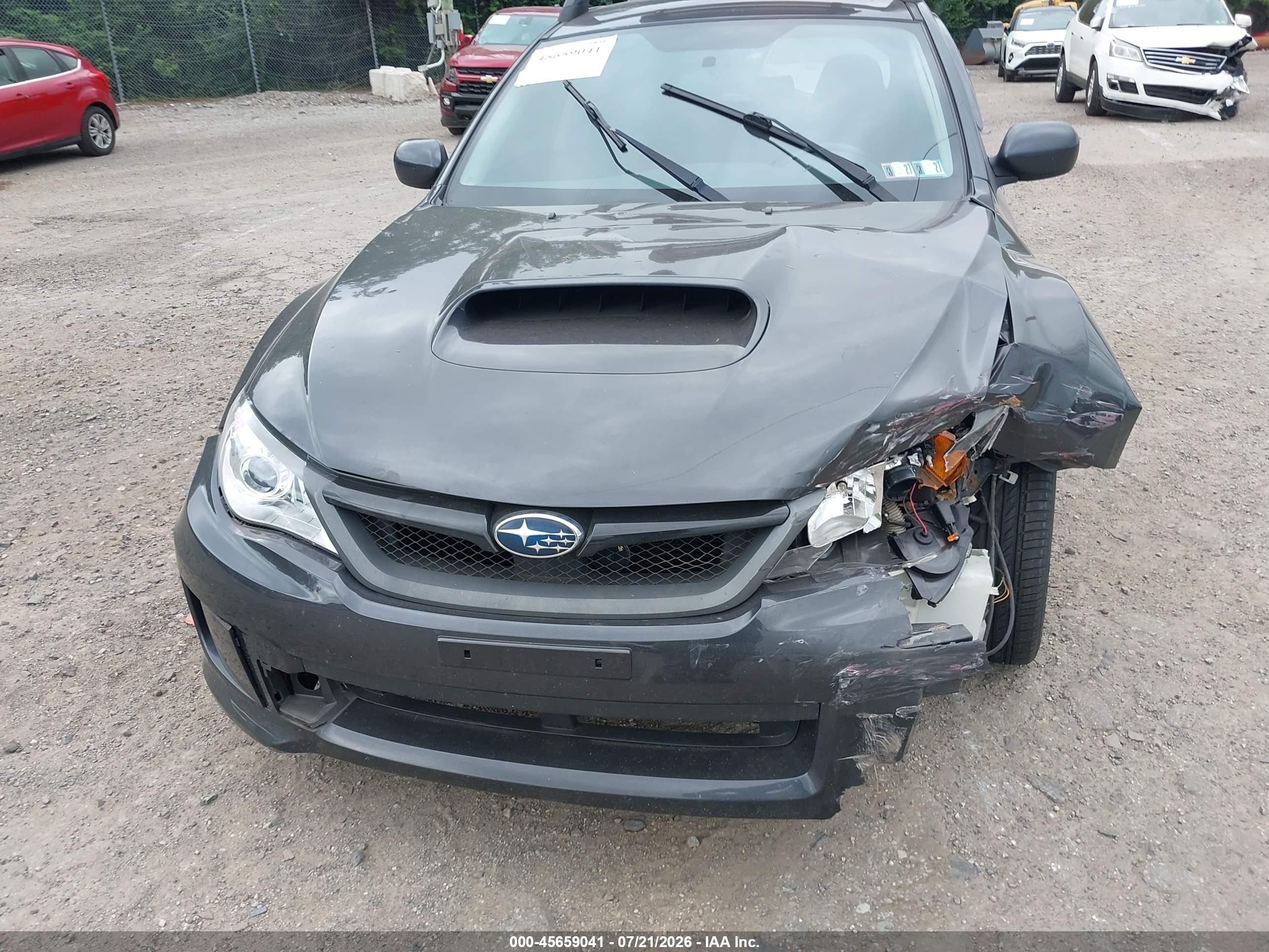 2013 Subaru Impreza Wrx   Серый vin: JF1GR7E62DG216591
