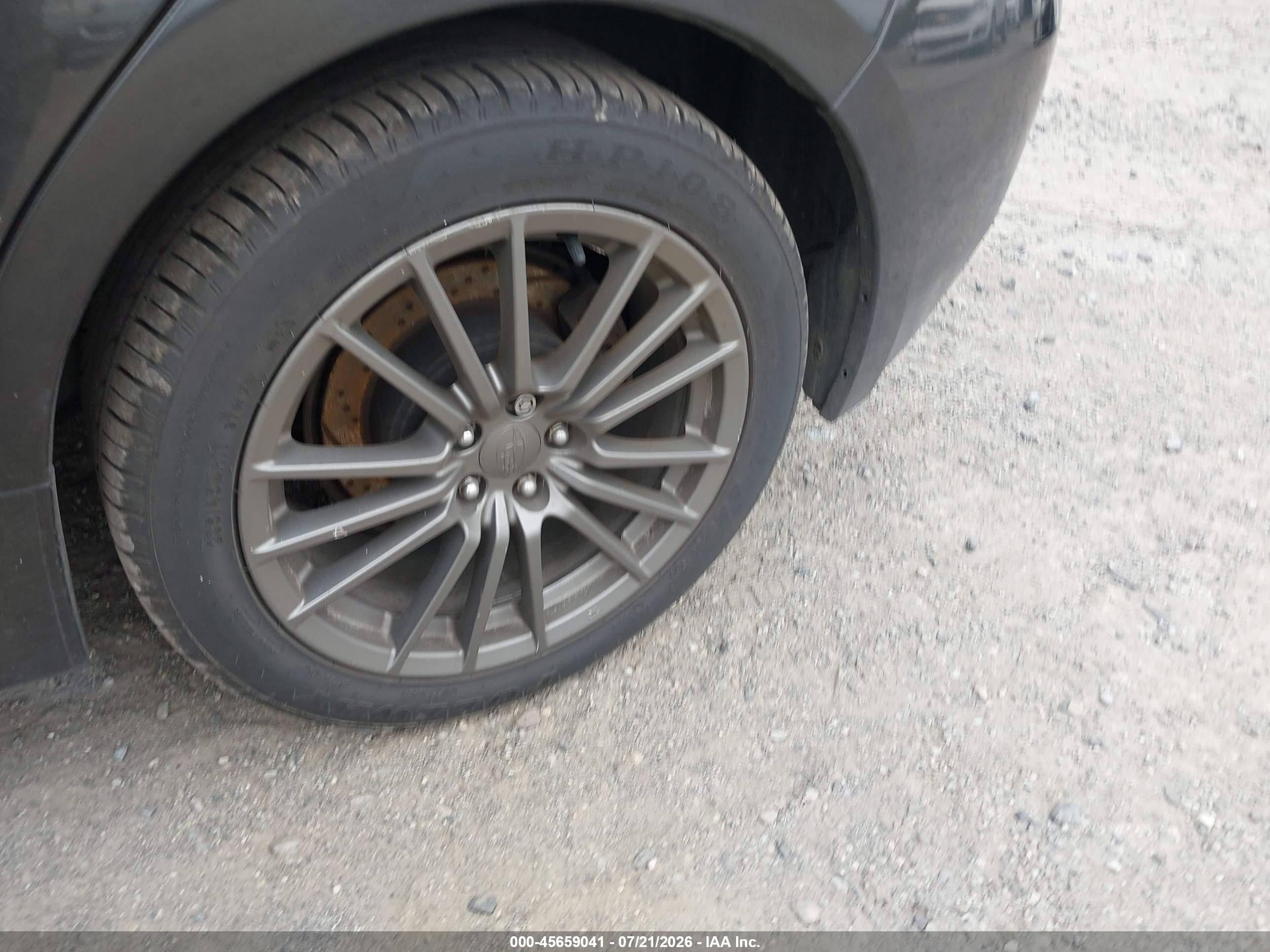 2013 Subaru Impreza Wrx   Серый vin: JF1GR7E62DG216591
