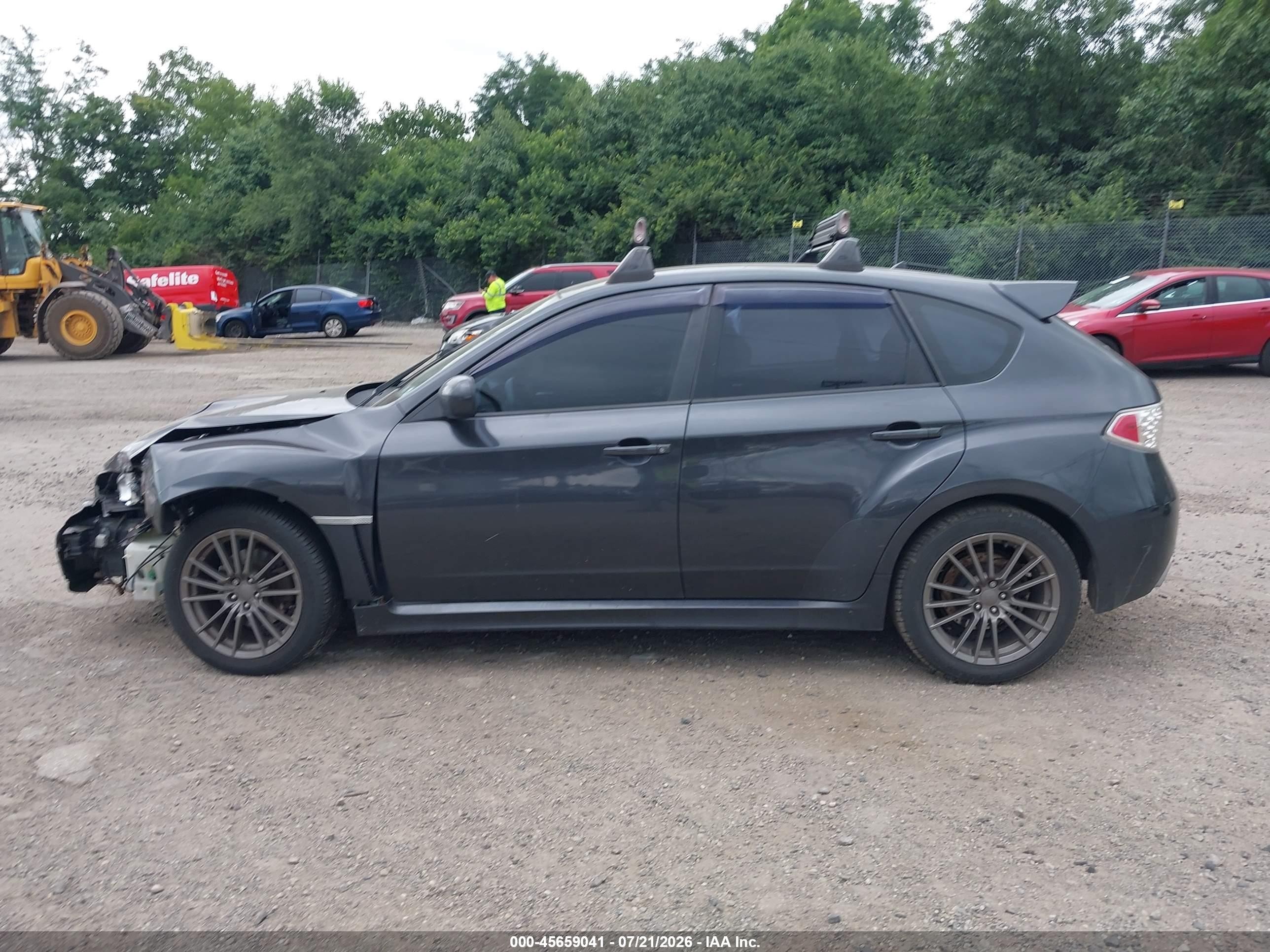 2013 Subaru Impreza Wrx   Серый vin: JF1GR7E62DG216591