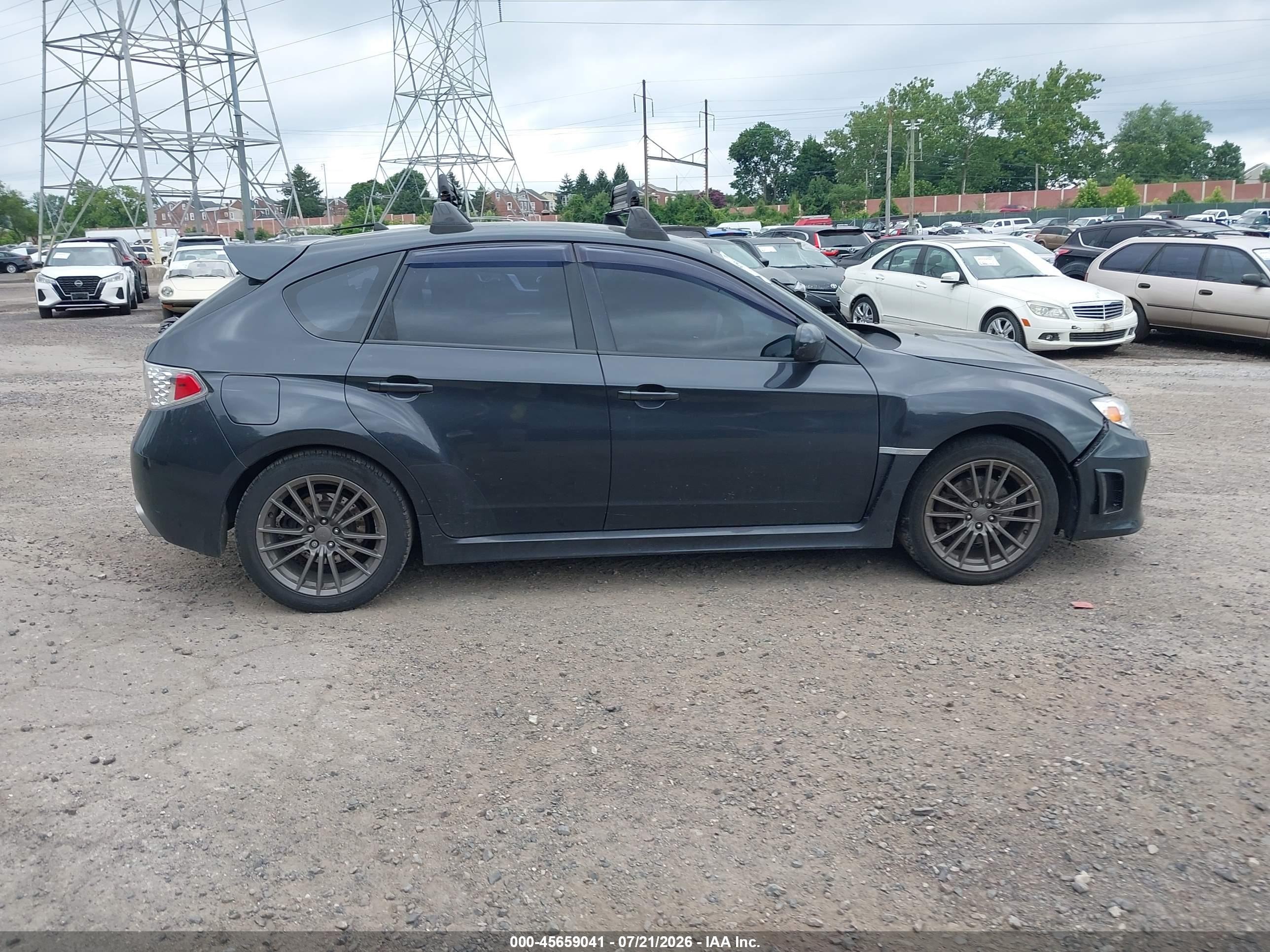 2013 Subaru Impreza Wrx   Серый vin: JF1GR7E62DG216591