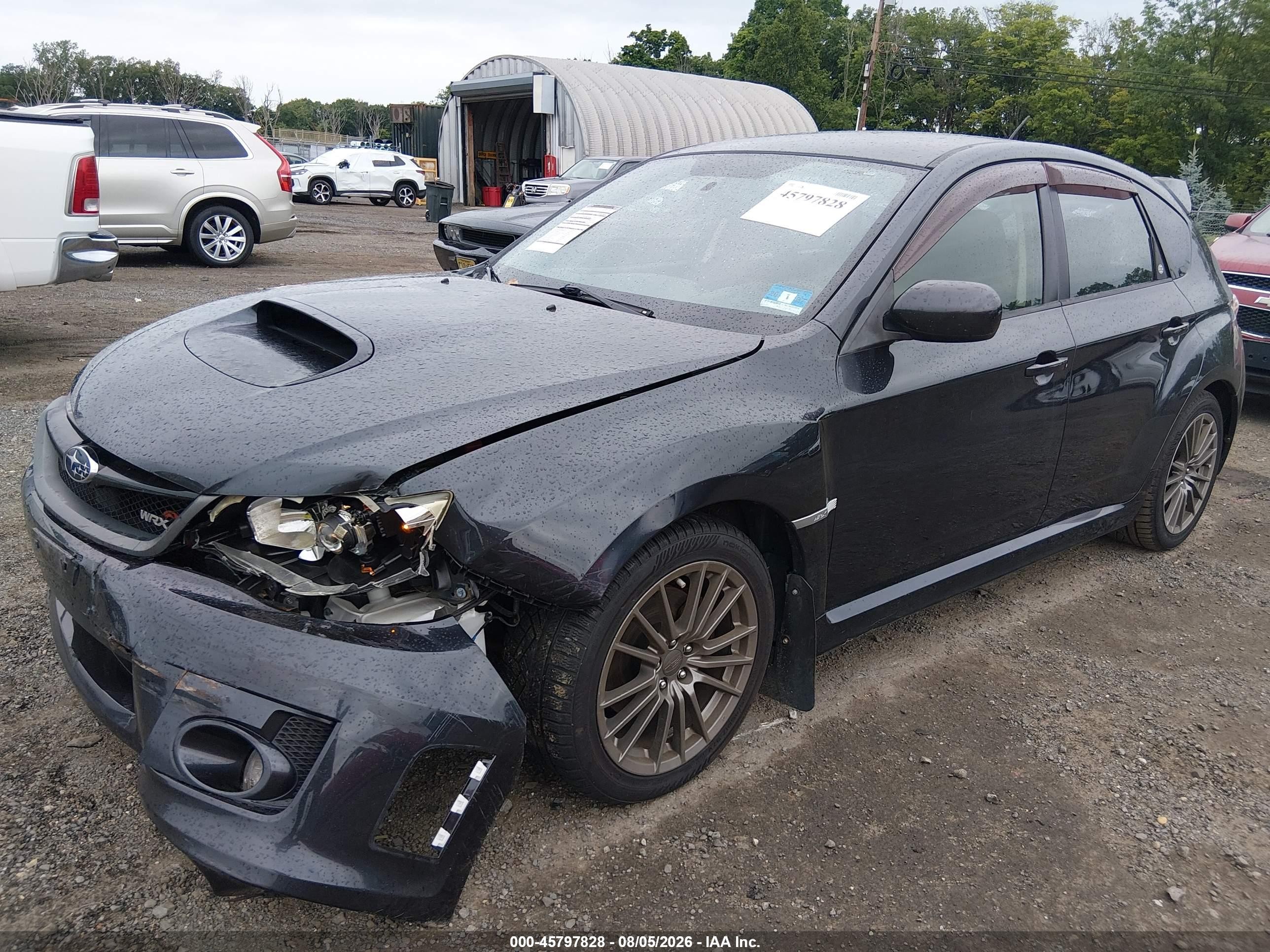2014 Subaru Impreza Wrx   Gray vin: JF1GR7E62EG202983