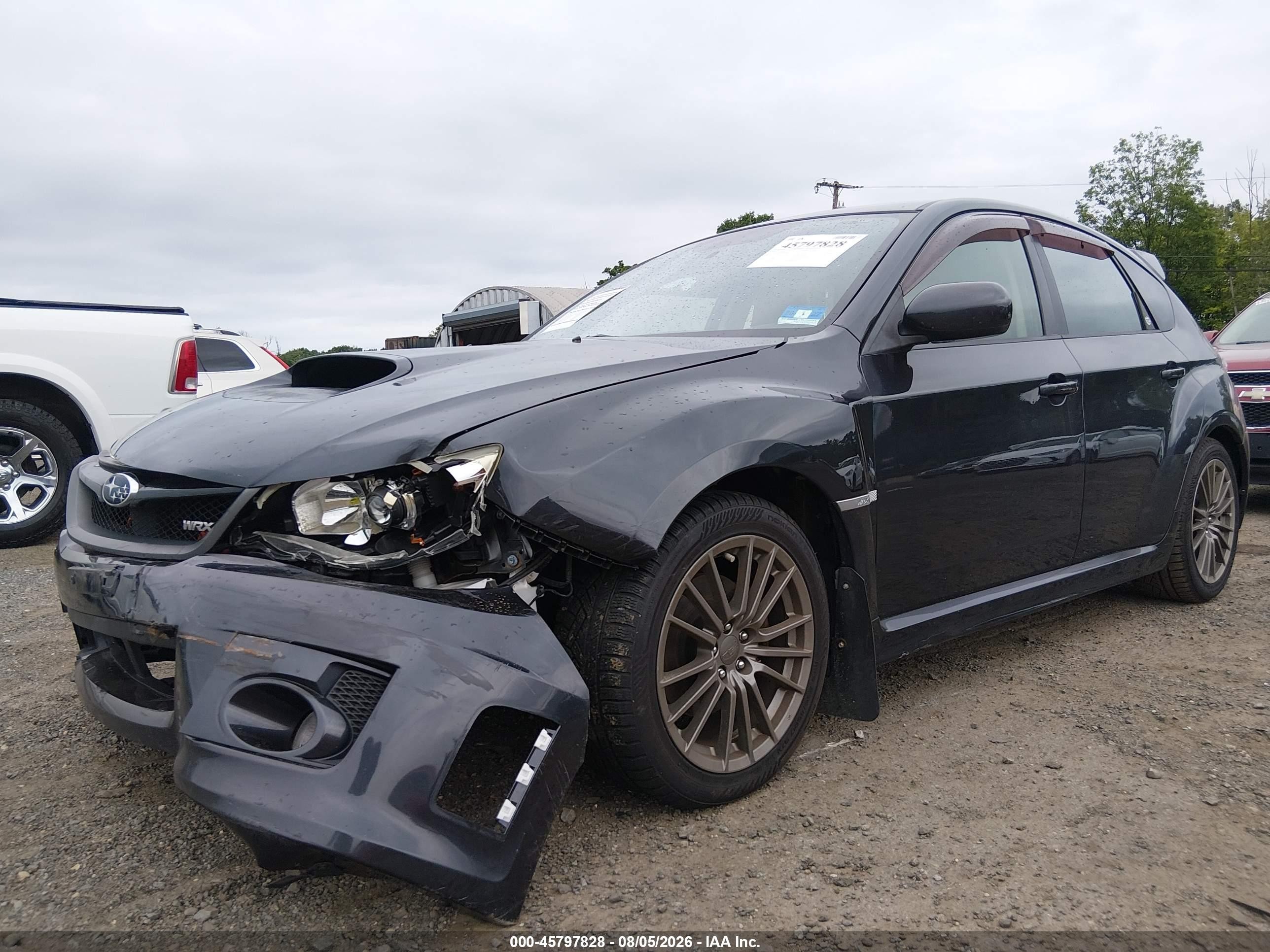 2014 Subaru Impreza Wrx   Gray vin: JF1GR7E62EG202983