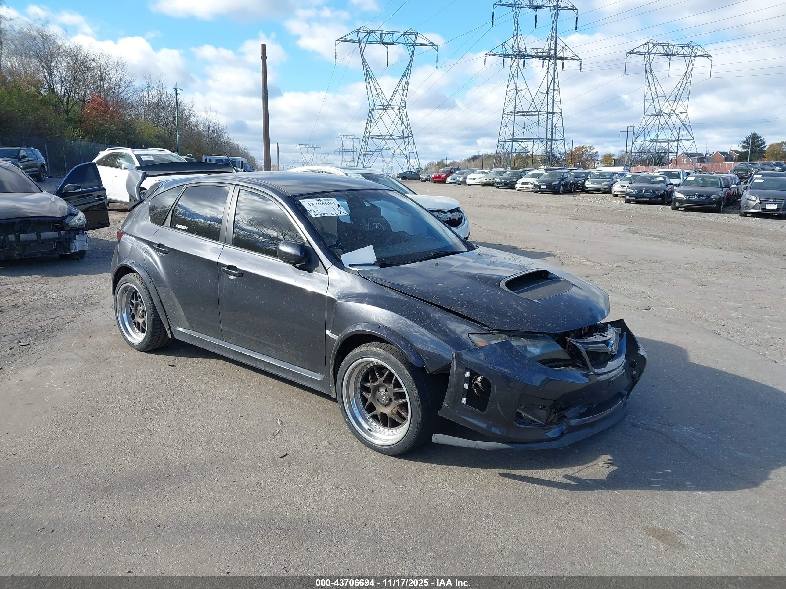 2014 Subaru Impreza Wrx   Серый vin: JF1GR7E62EG248068