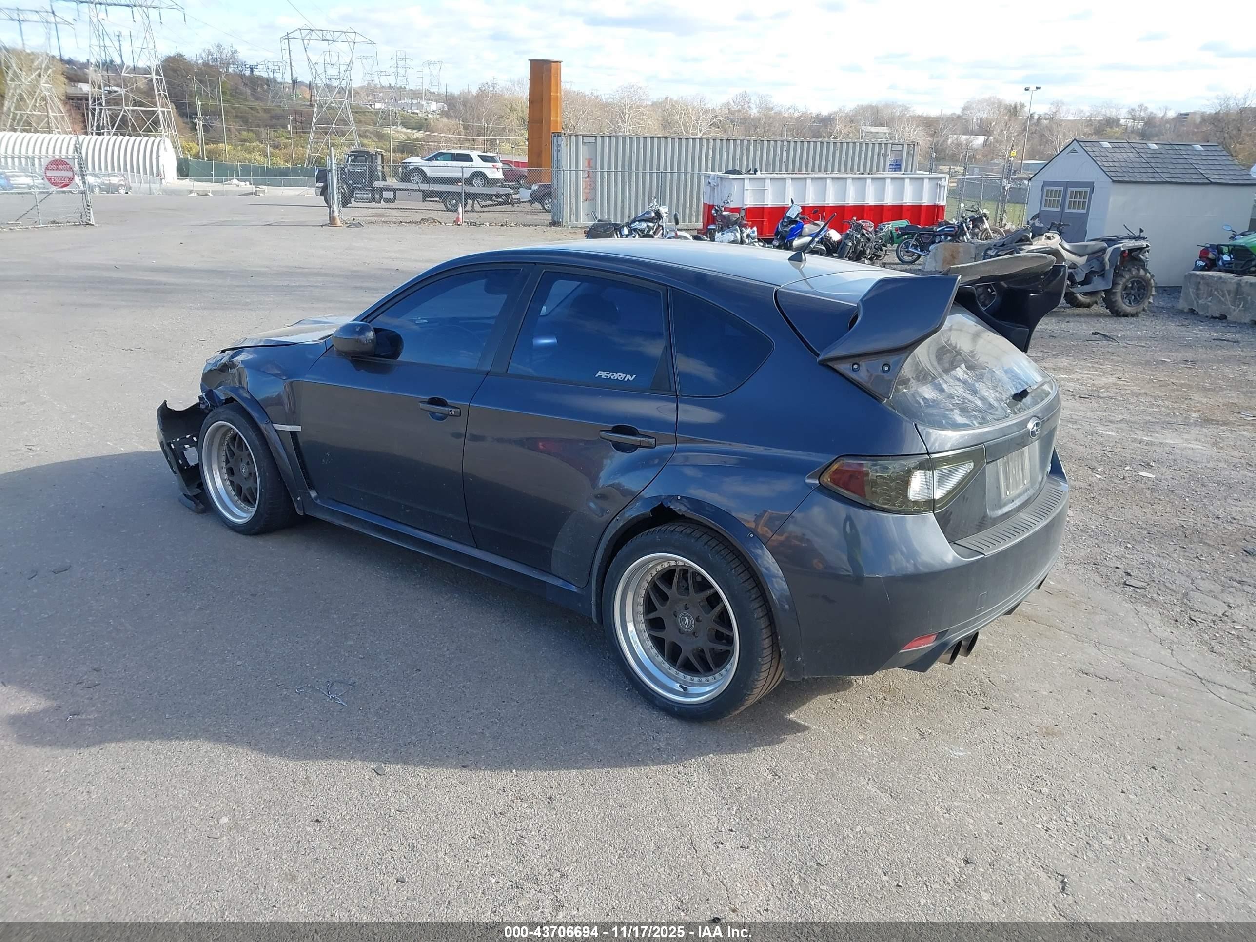 2014 Subaru Impreza Wrx   Gray vin: JF1GR7E62EG248068