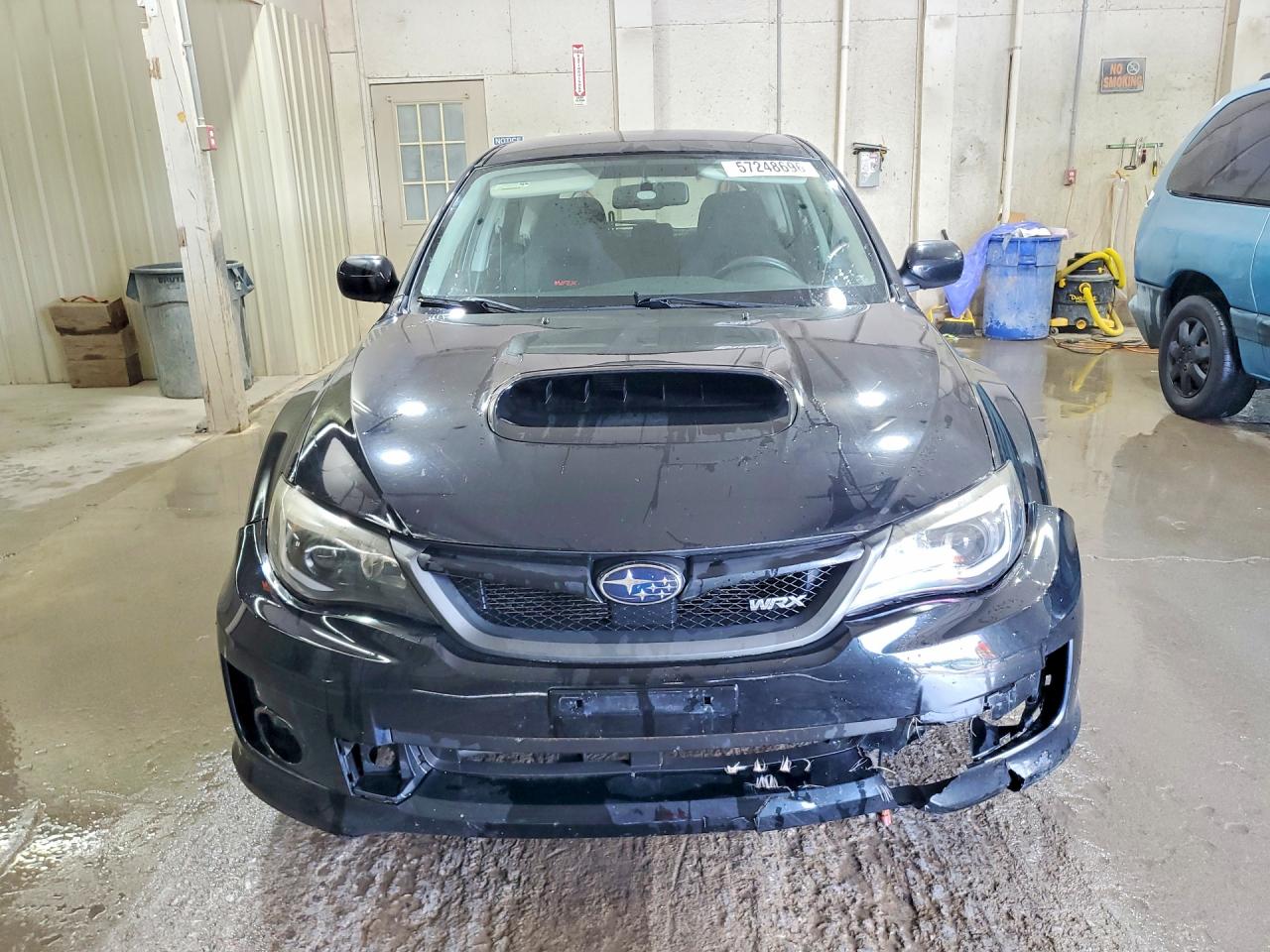 2011 Subaru Impreza Wrx Черный vin: JF1GR7E63BG801435