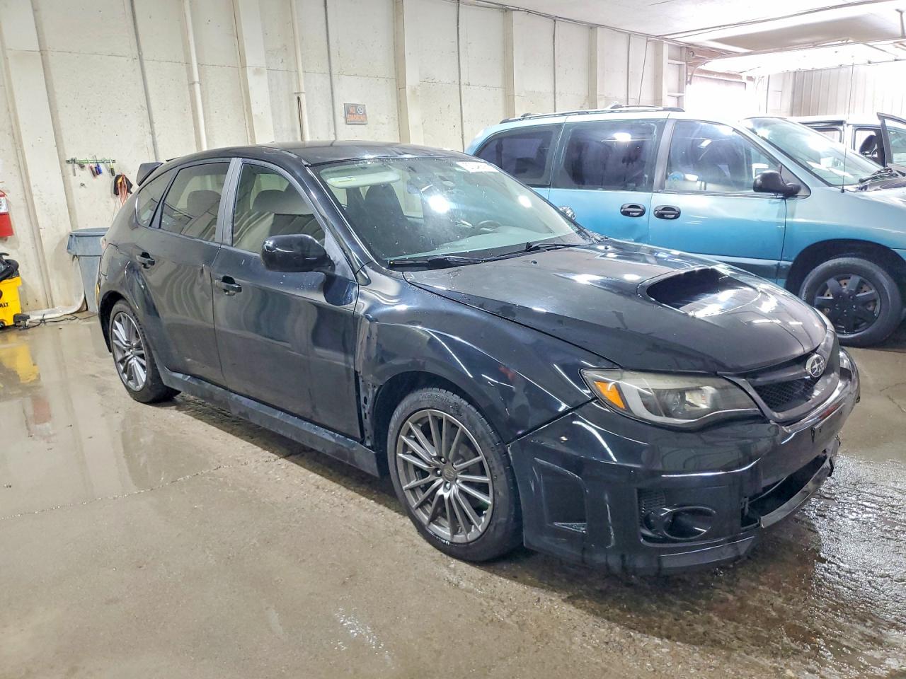 2011 Subaru Impreza Wrx Черный vin: JF1GR7E63BG801435
