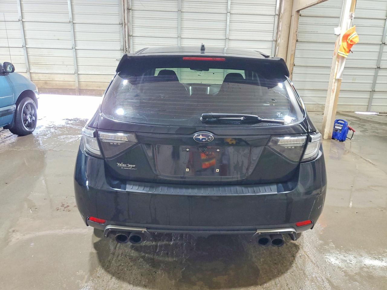 2011 Subaru Impreza Wrx Черный vin: JF1GR7E63BG801435