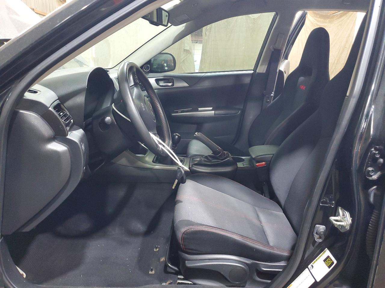 2011 Subaru Impreza Wrx Черный vin: JF1GR7E63BG801435