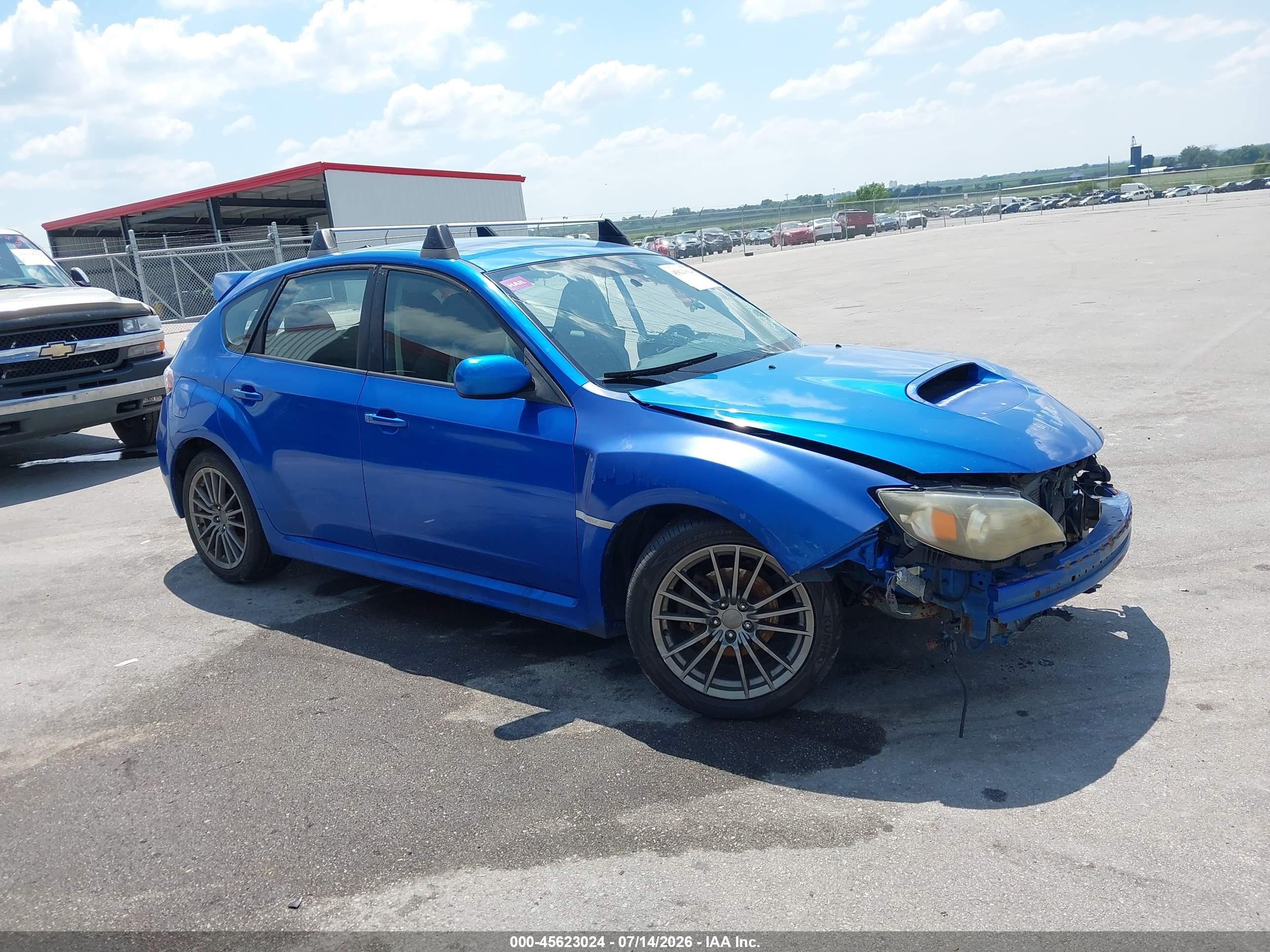 2011 Subaru Impreza Wrx Blue vin: JF1GR7E63BG807574