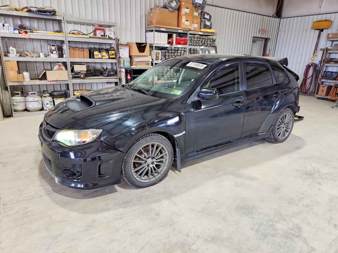 2011 Subaru Impreza Wrx Black vin: JF1GR7E63BG833155