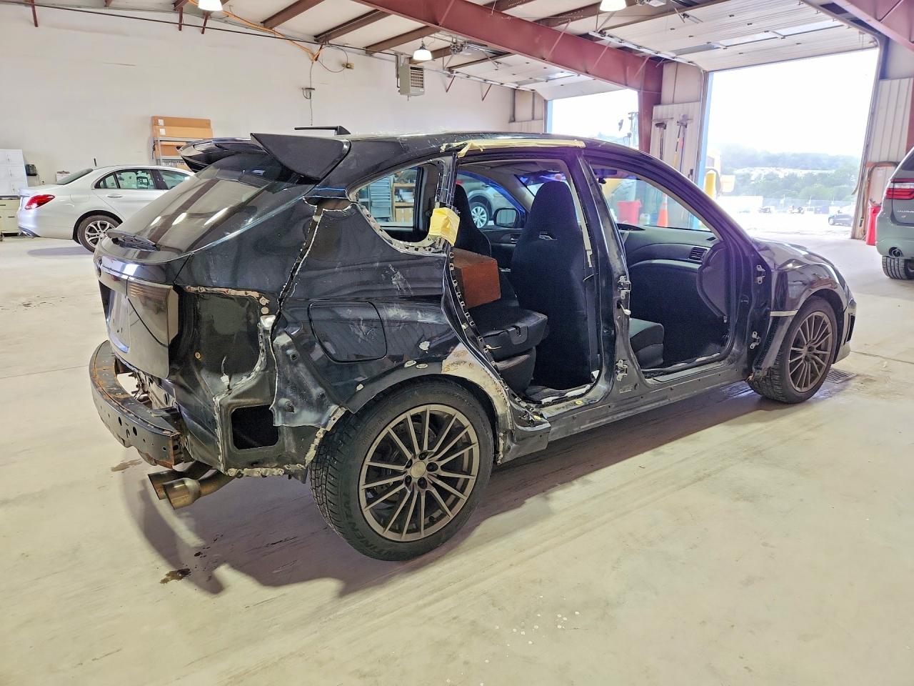 2011 Subaru Impreza Wrx Черный vin: JF1GR7E63BG833155