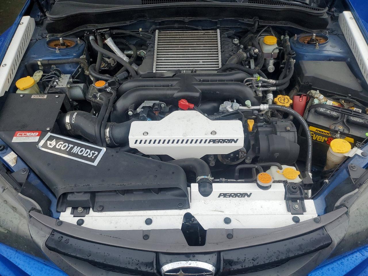 2012 Subaru Impreza Wrx Blue vin: JF1GR7E63CG240848