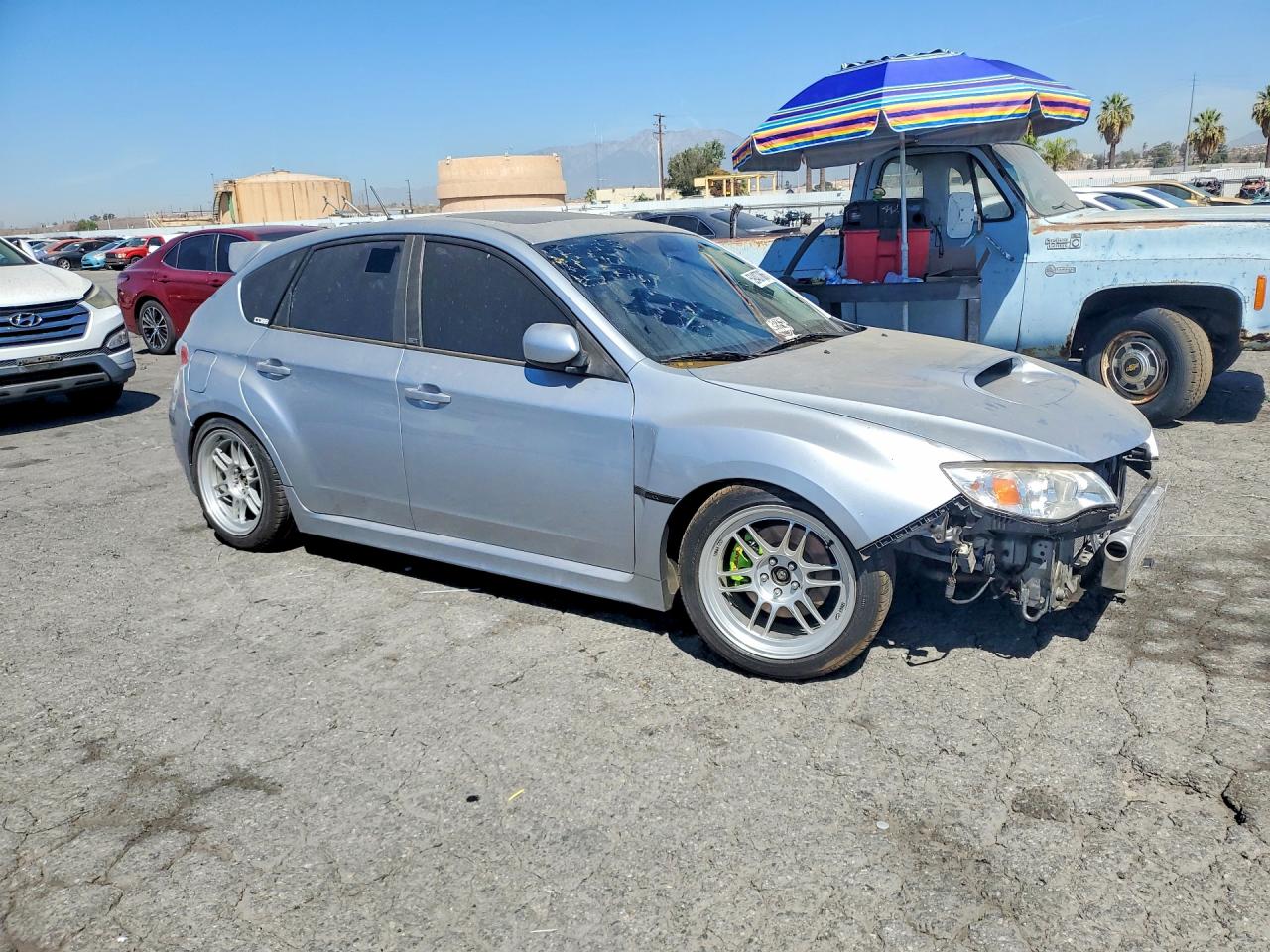 2013 Subaru Impreza Wrx Silver vin: JF1GR7E63DG822322