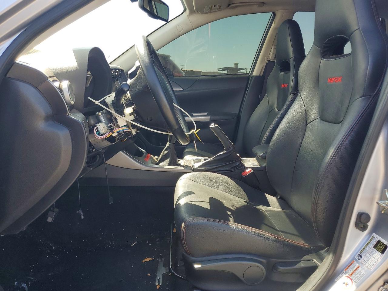 2013 Subaru Impreza Wrx Silver vin: JF1GR7E63DG822322