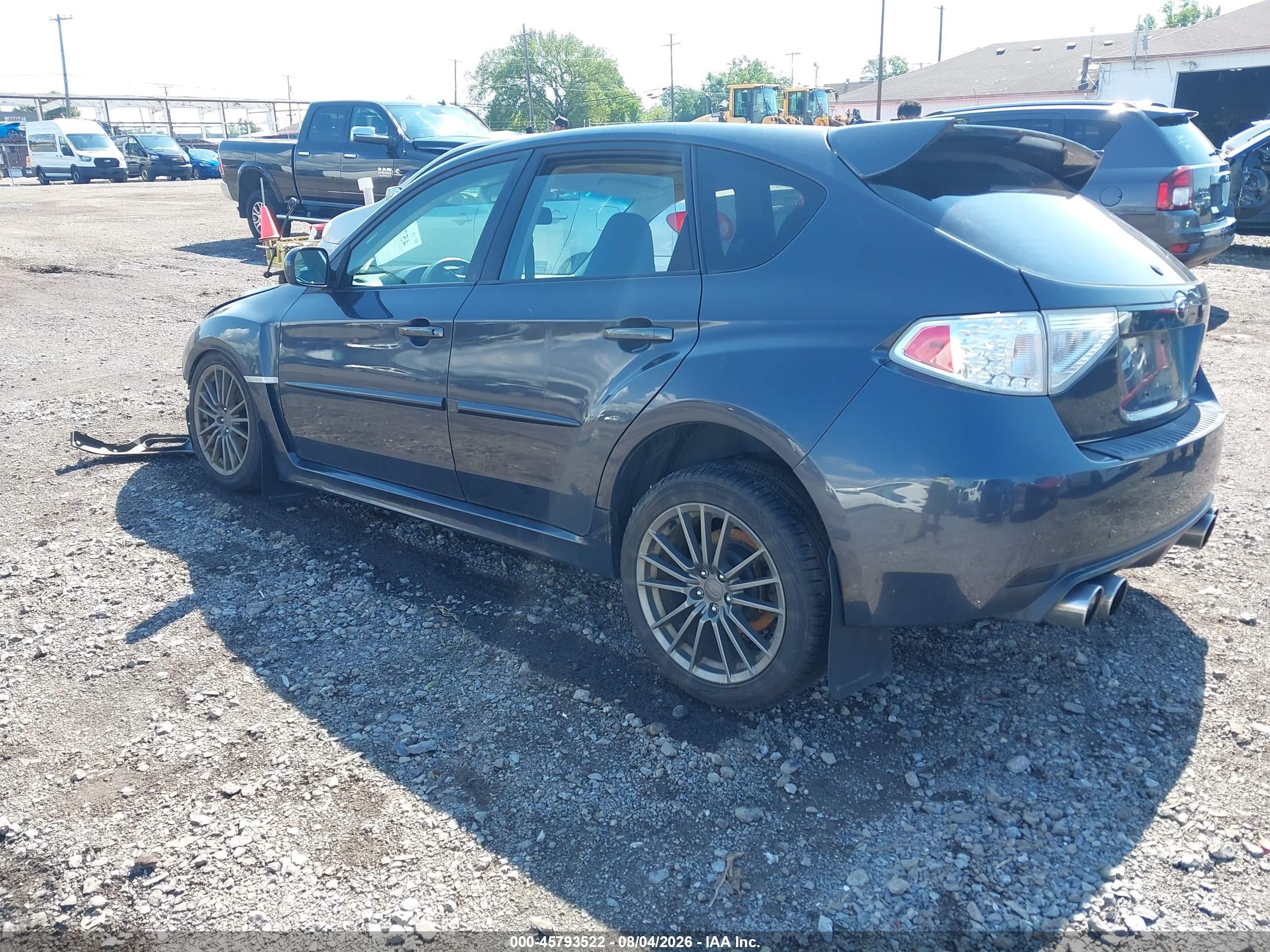 2013 Subaru Impreza Wrx Premium Gray vin: JF1GR7E63DG832851