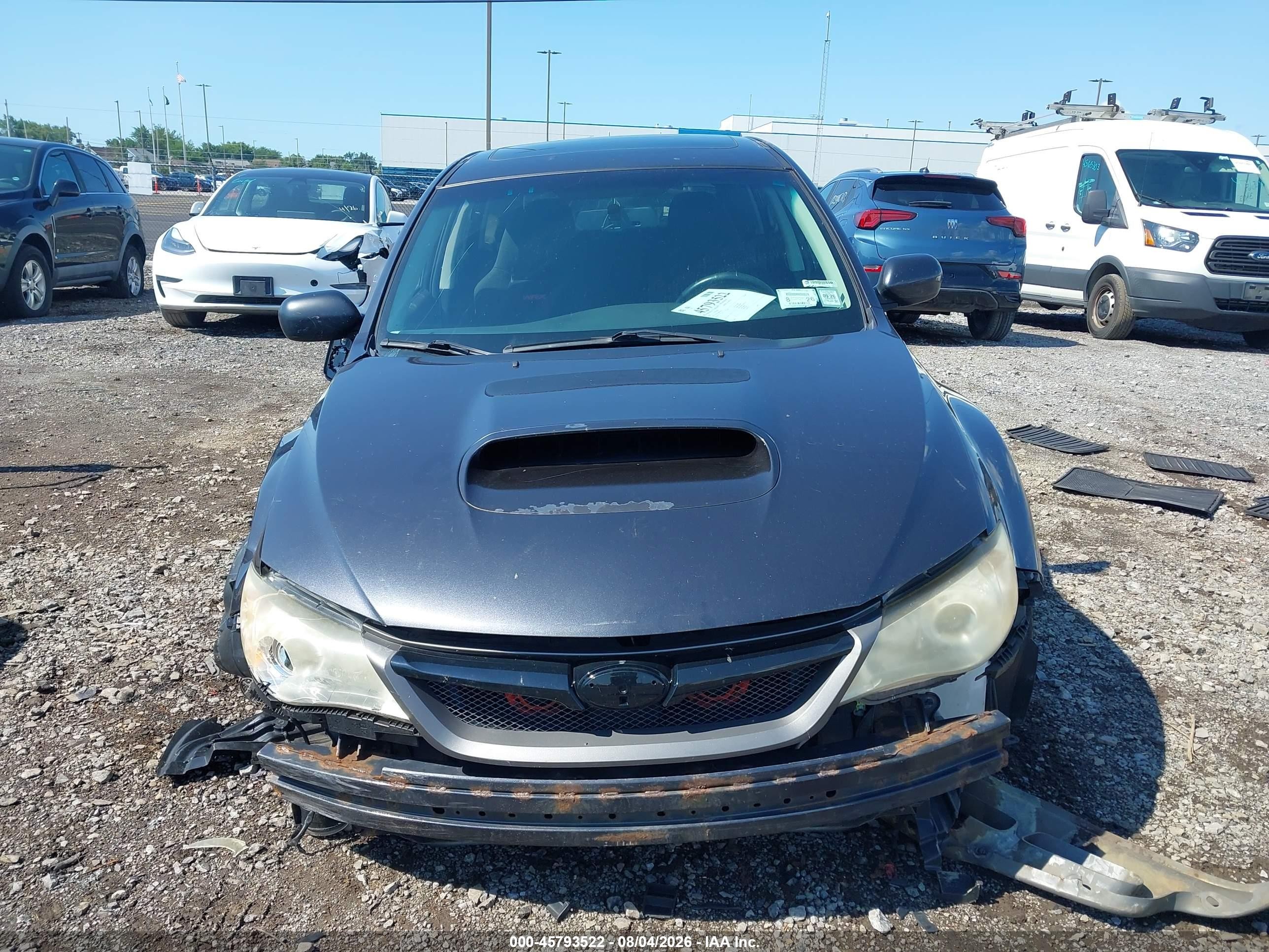 2013 Subaru Impreza Wrx Premium Gray vin: JF1GR7E63DG832851