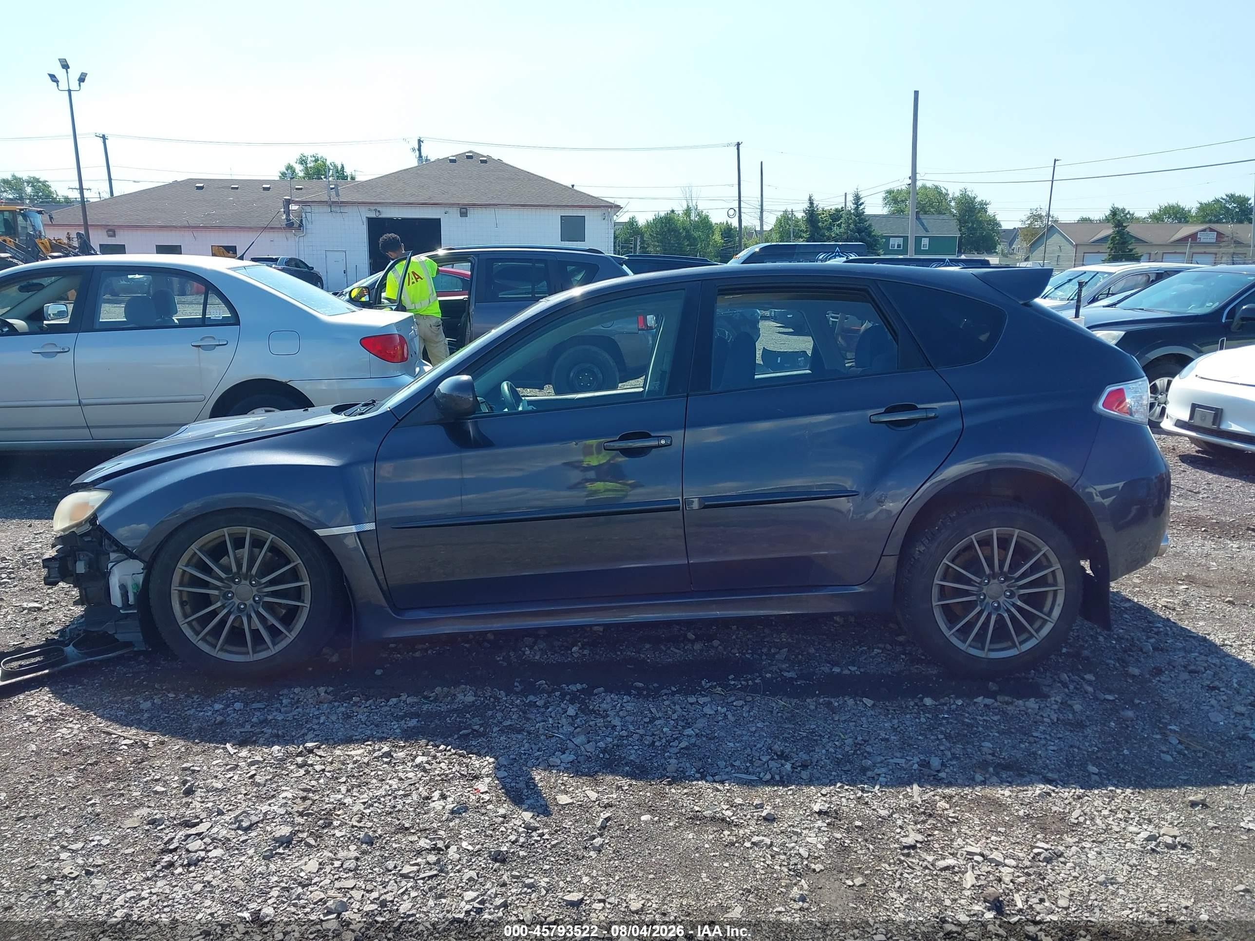 2013 Subaru Impreza Wrx Premium Gray vin: JF1GR7E63DG832851