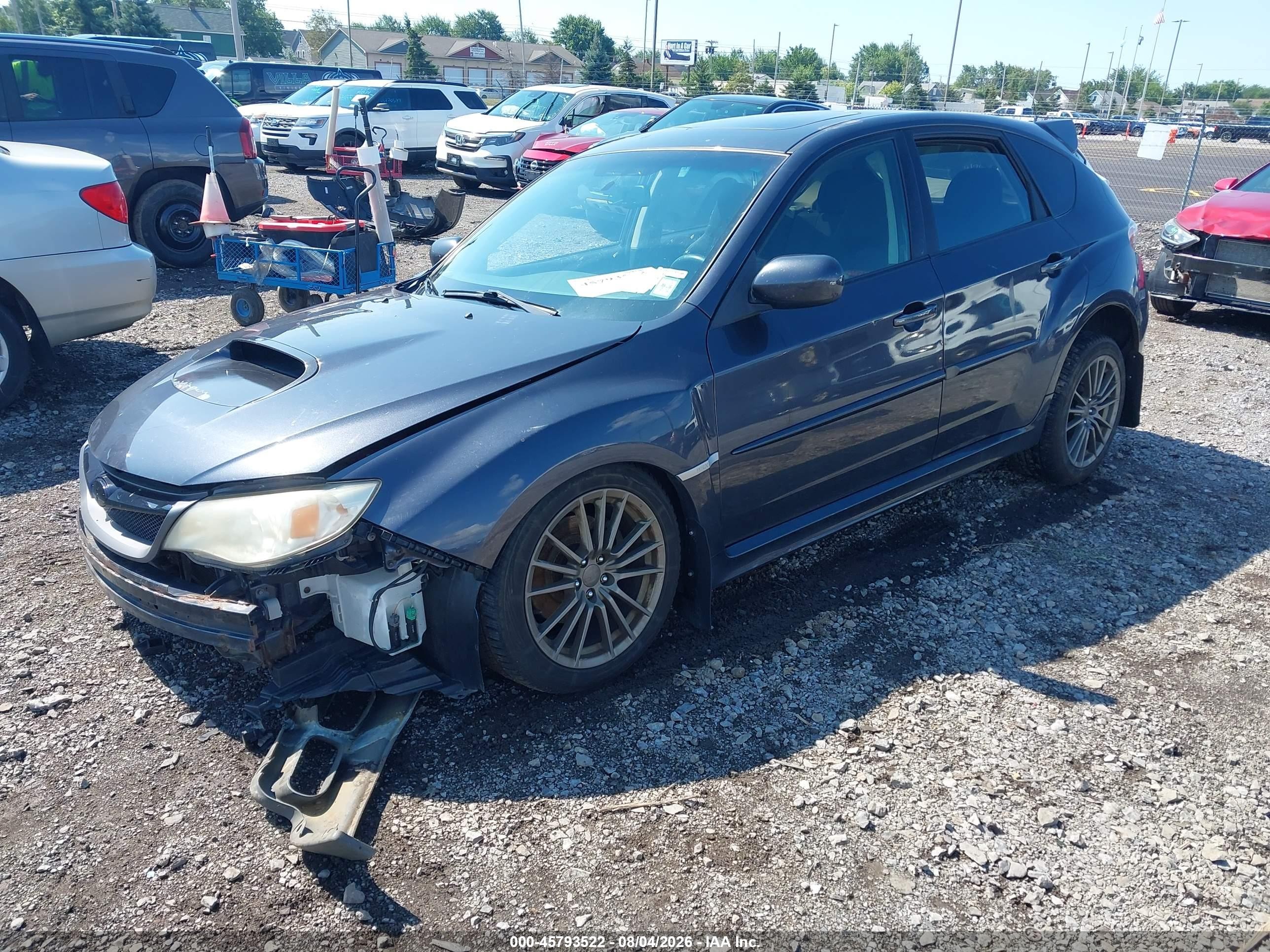 2013 Subaru Impreza Wrx Premium Gray vin: JF1GR7E63DG832851
