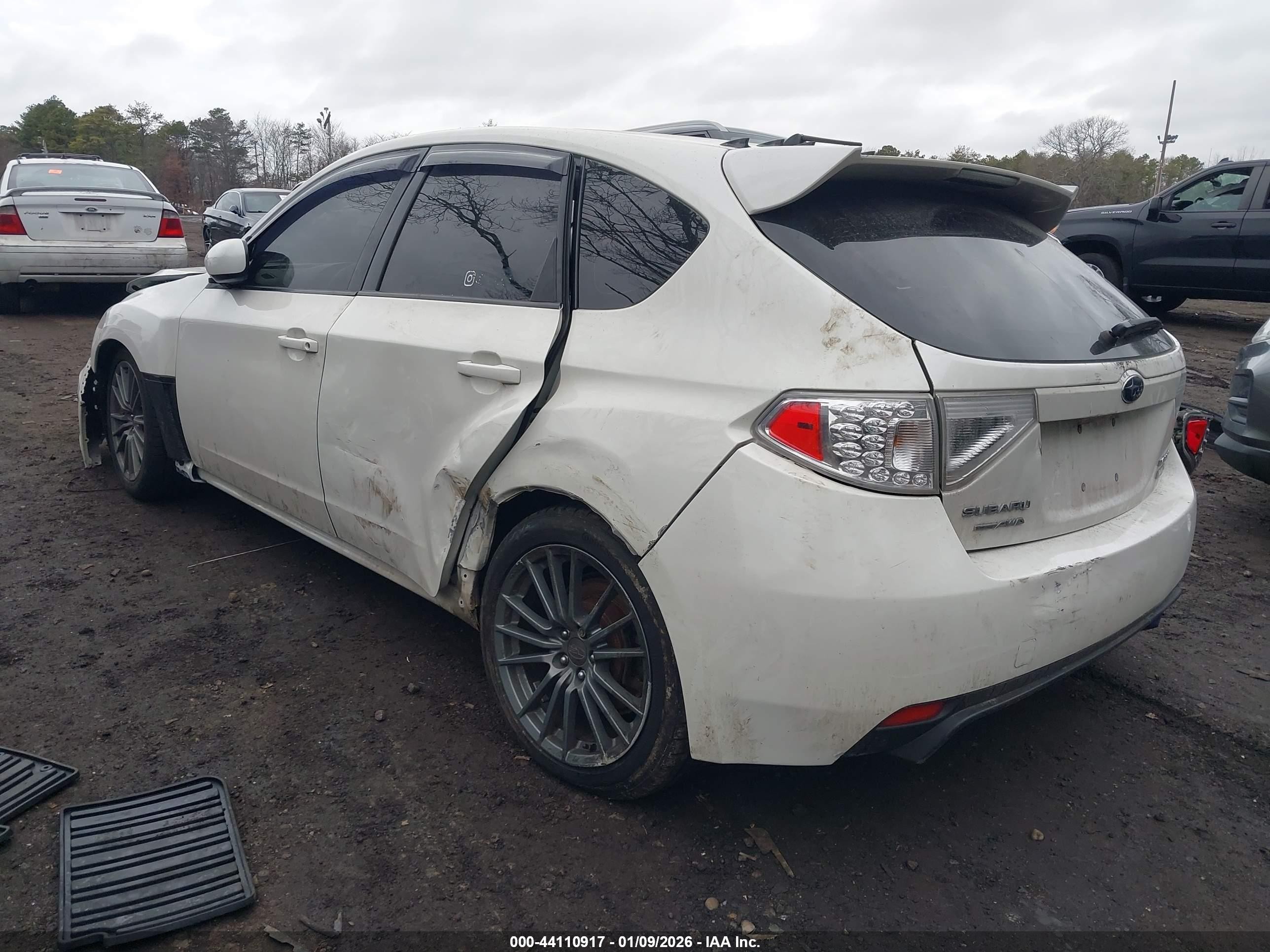2014 Subaru Impreza Wrx   White vin: JF1GR7E63EG247513