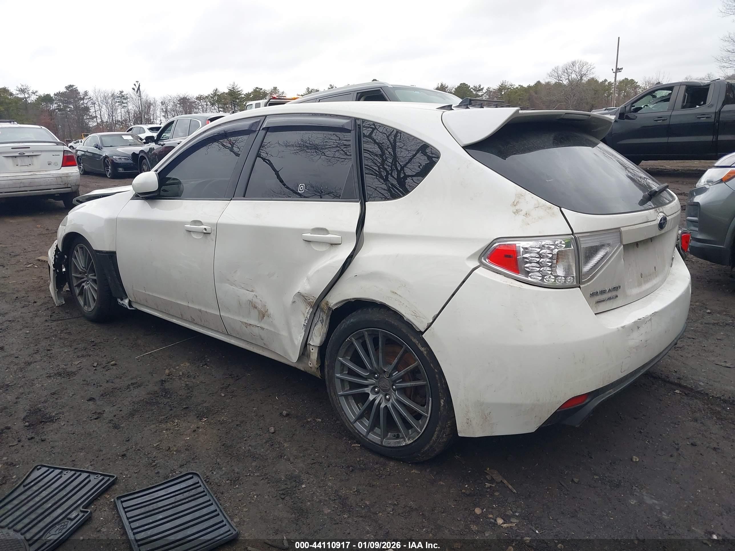 2014 Subaru Impreza Wrx   White vin: JF1GR7E63EG247513
