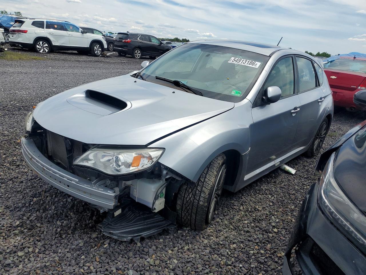 2014 Subaru Impreza Wrx Silver vin: JF1GR7E63EG259080