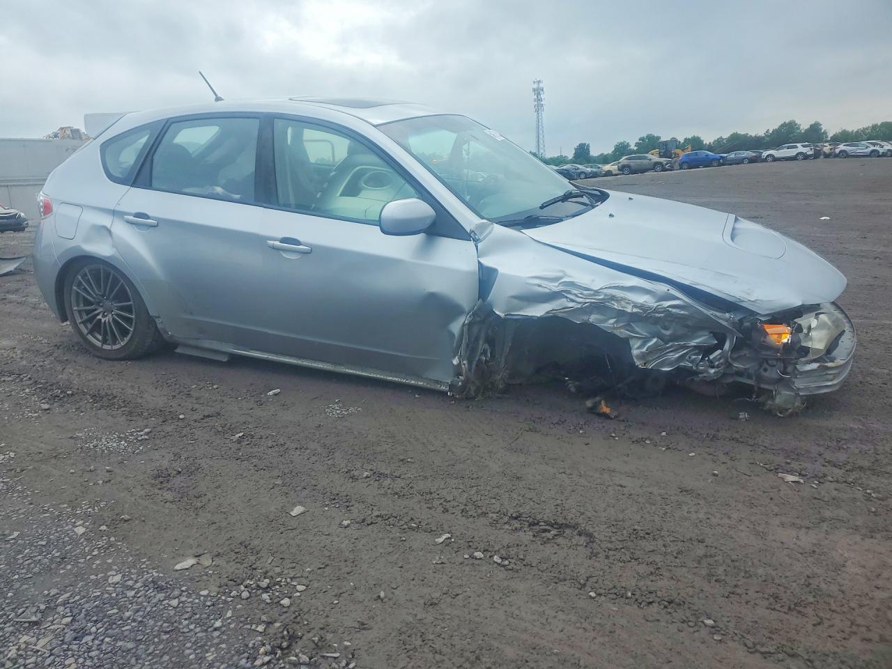 2014 Subaru Impreza Wrx Silver vin: JF1GR7E63EG259080