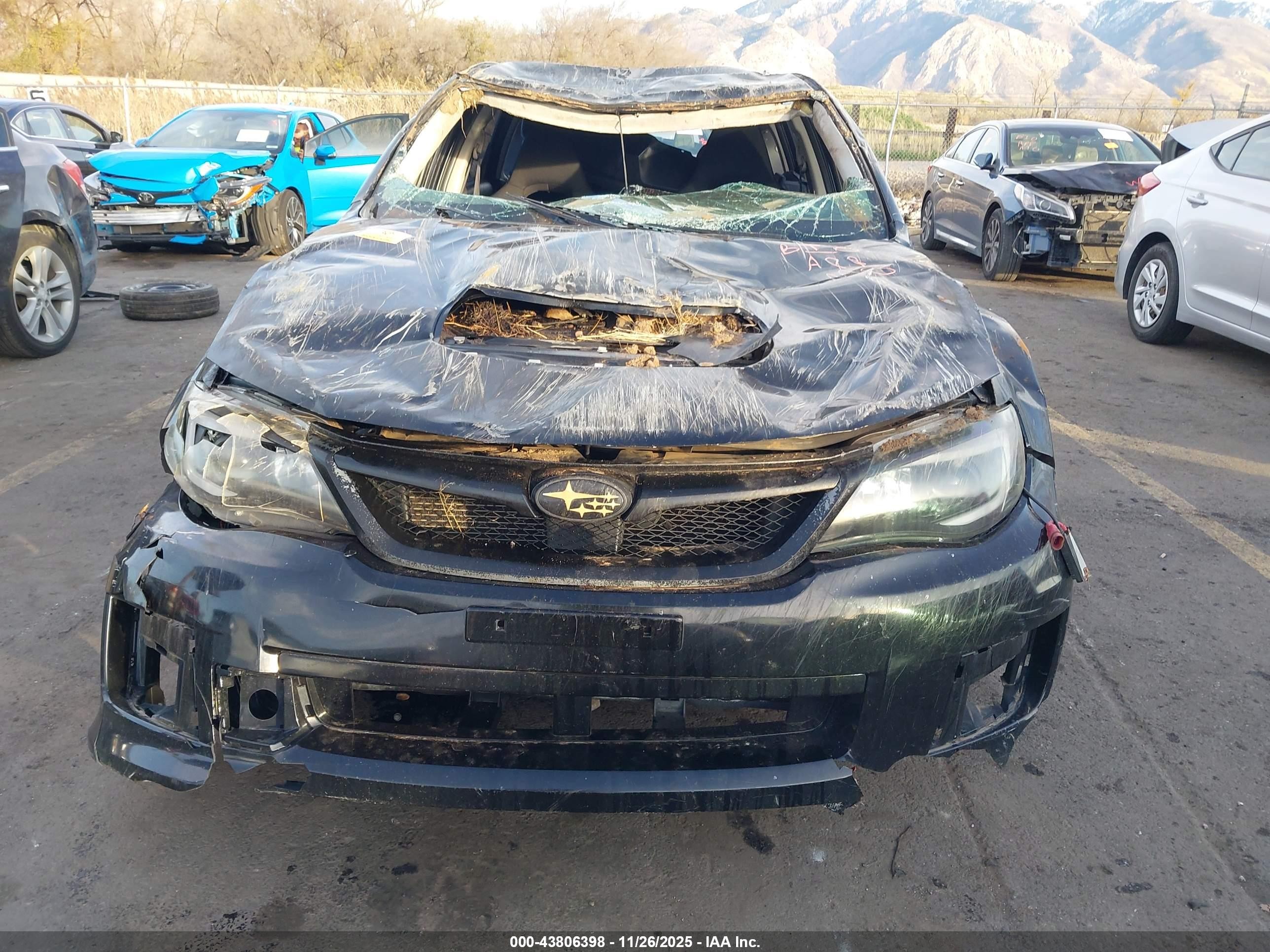 2014 Subaru Impreza Wrx   Black vin: JF1GR7E63EG268877