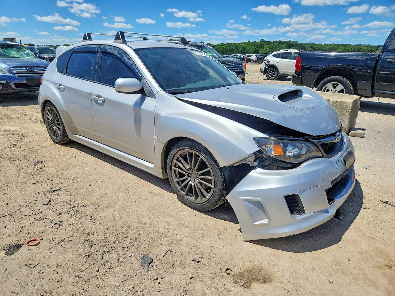 2011 Subaru Impreza Wrx Silver vin: JF1GR7E64BG807714