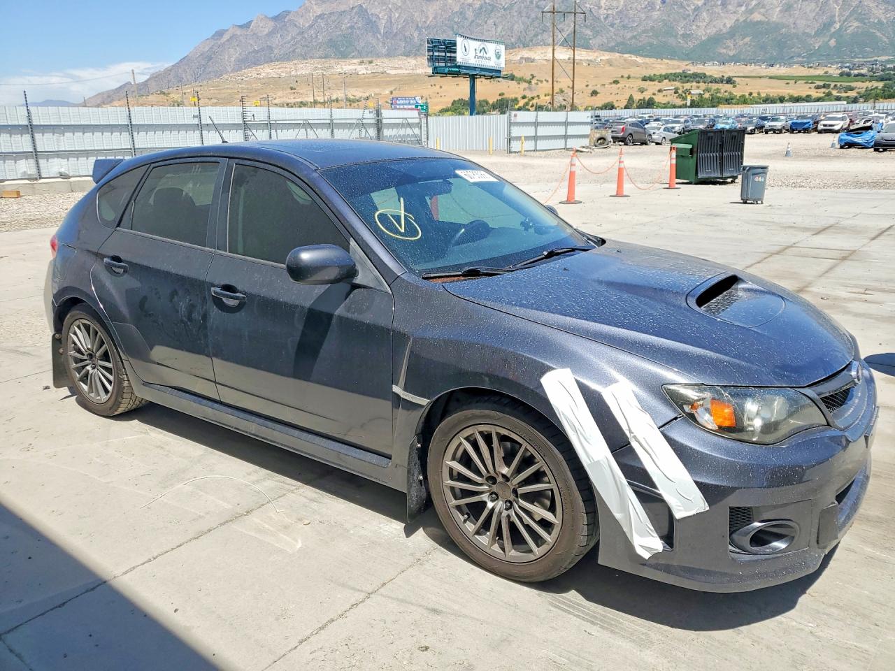 2011 Subaru Impreza Wrx Black vin: JF1GR7E64BG831771