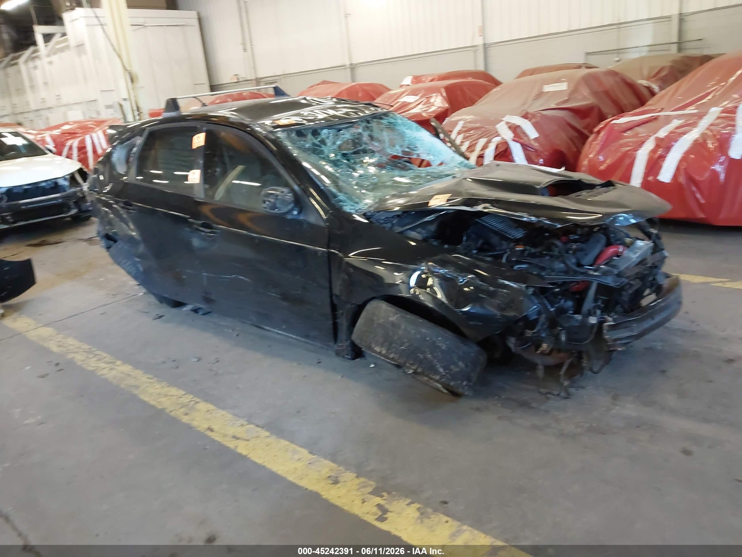 2011 Subaru Impreza Wrx Black vin: JF1GR7E64BG832564